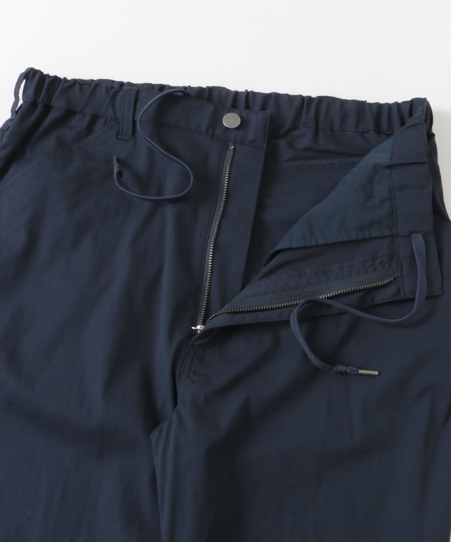 OOPS　プリプリストレッチパンツ NAVY M