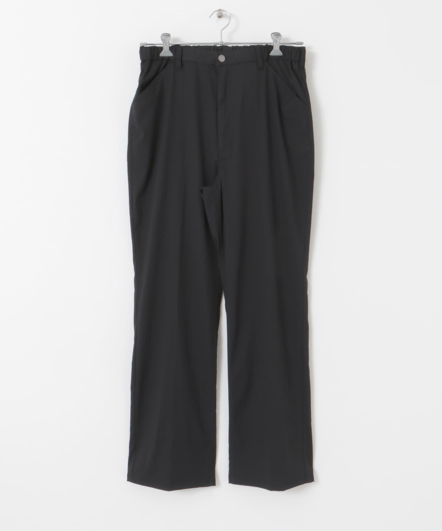 OOPS　プリプリストレッチパンツ BLACK M