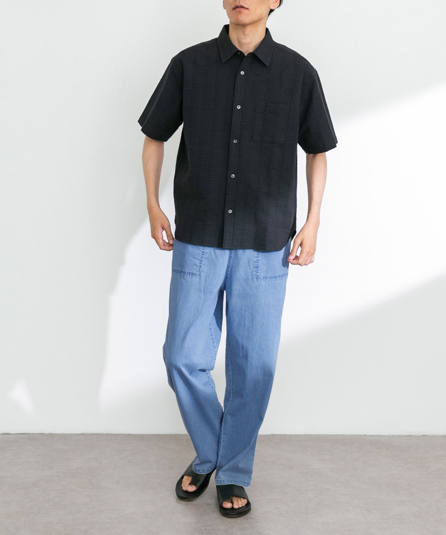 身長：185cm 体重：70kg サイズ：L