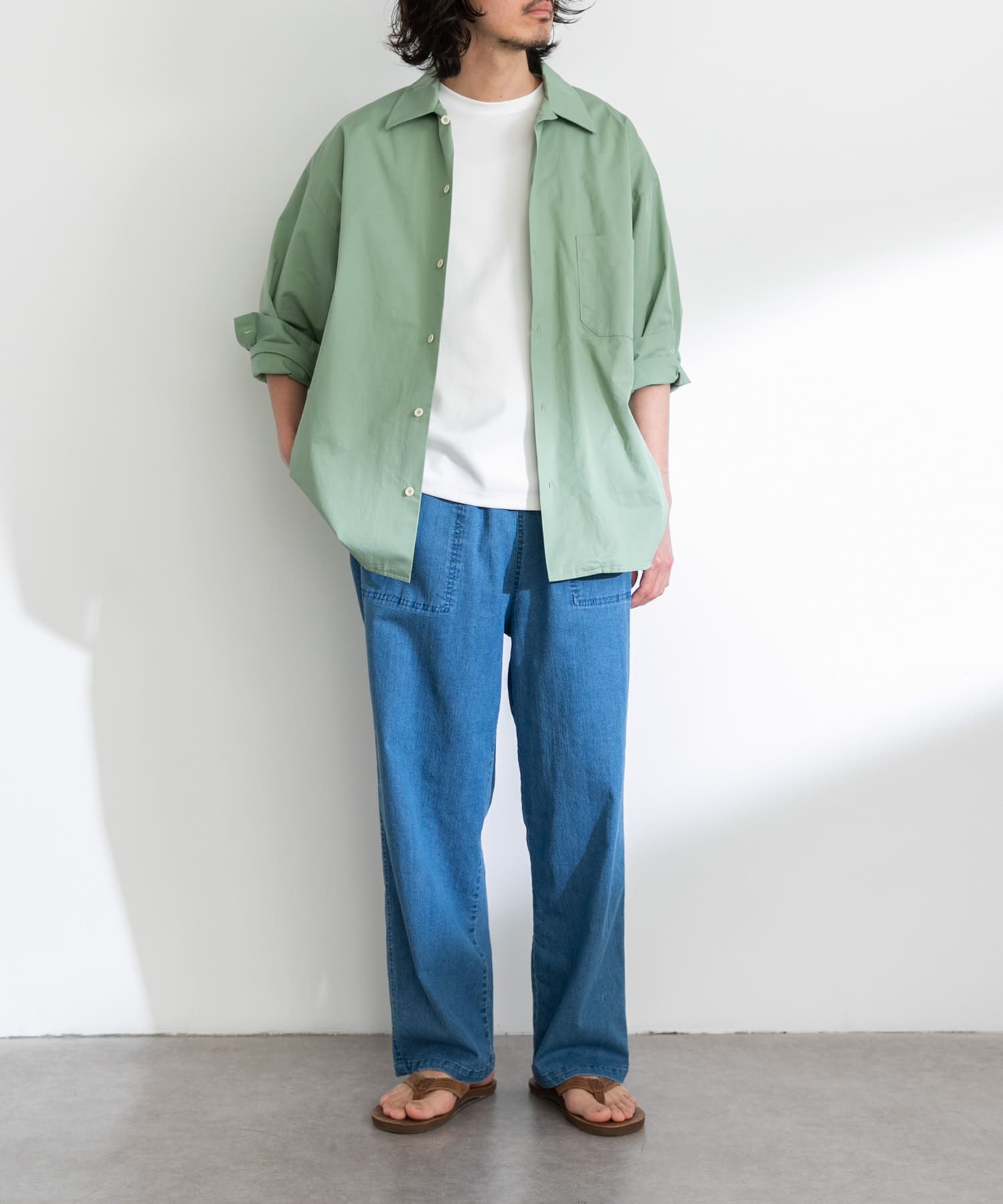 身長：180cm 体重：60kg サイズ：L