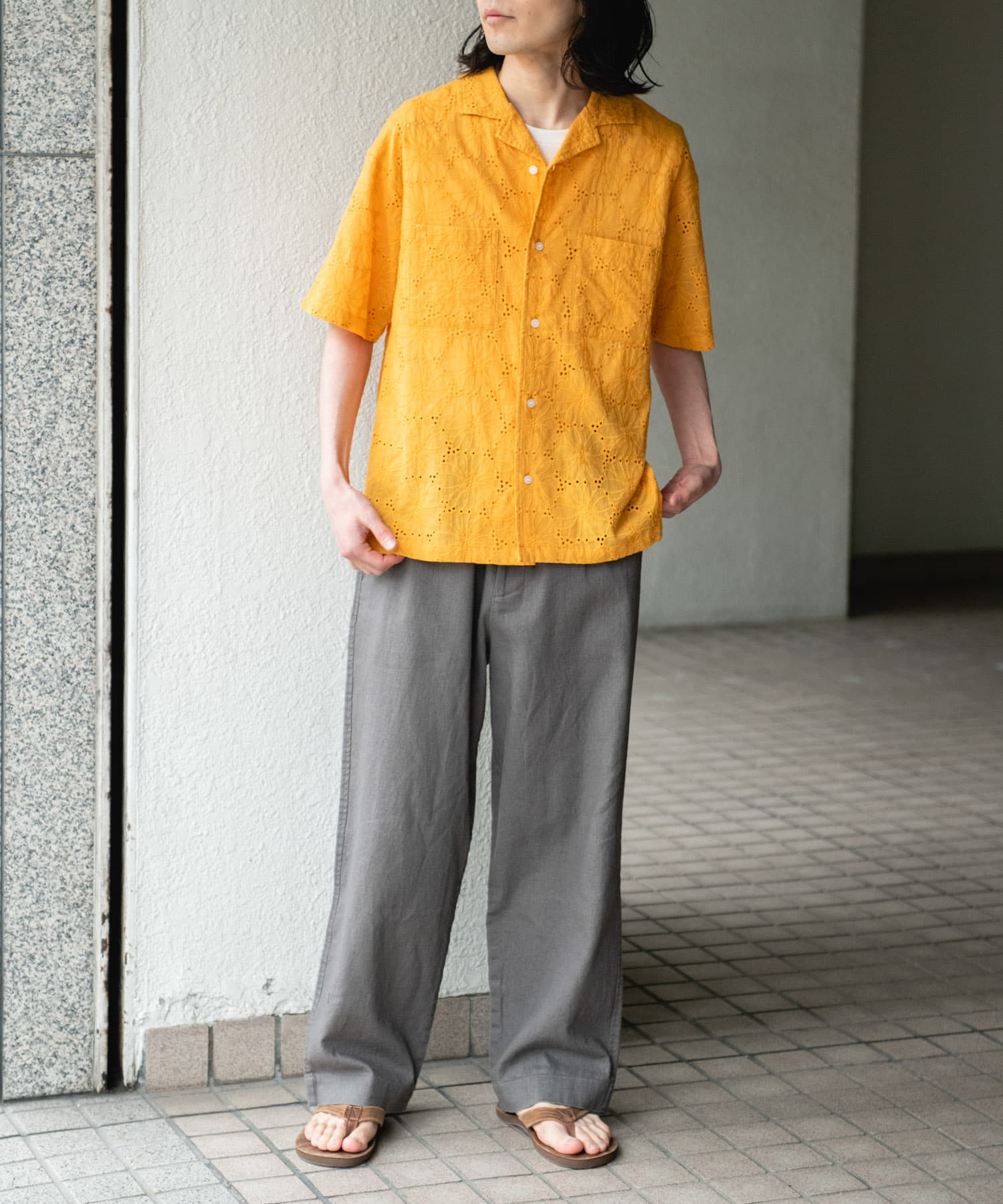 身長：173cm サイズ：L