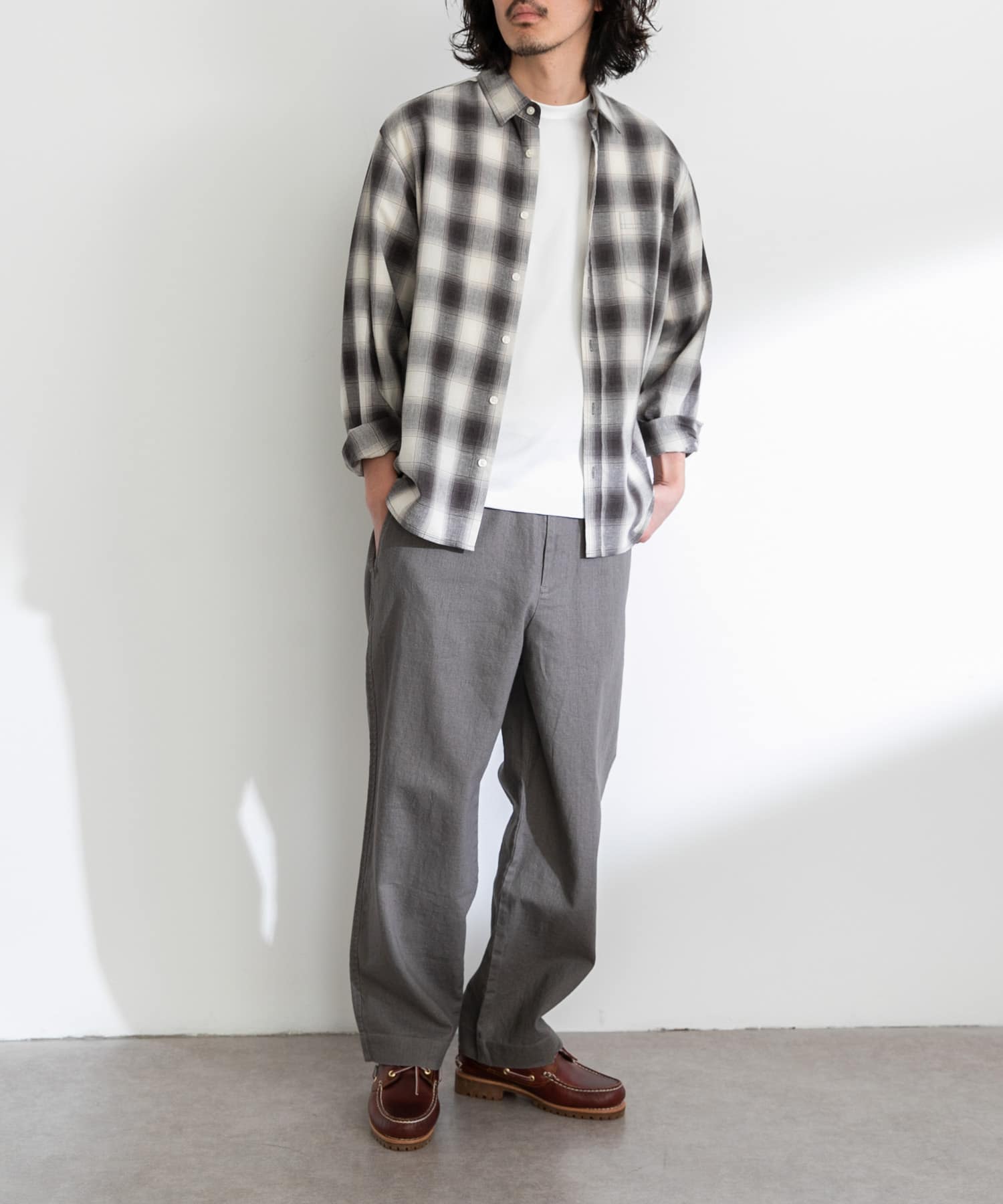 身長：180cm 体重：60kg サイズ：L