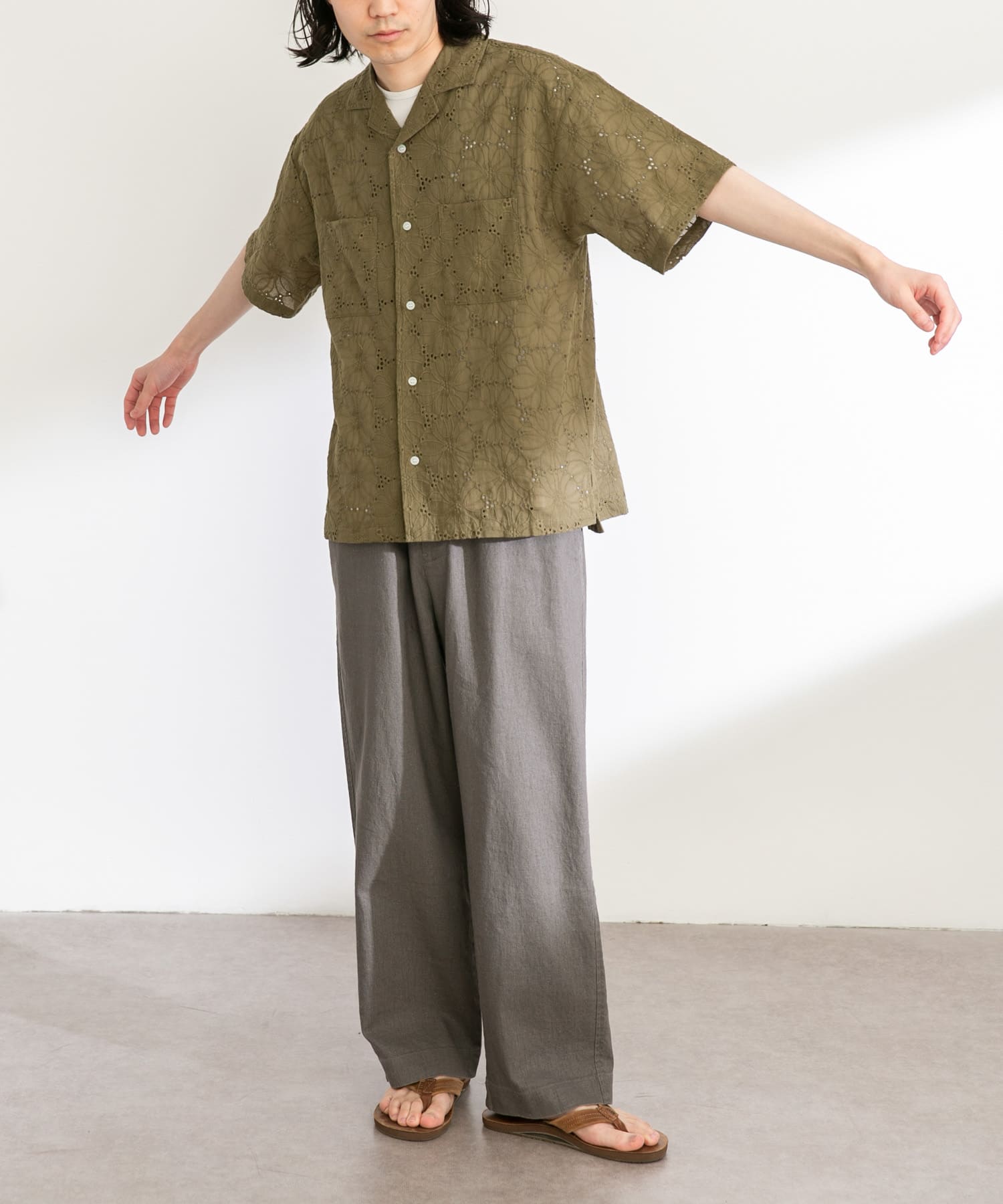 身長：173cm サイズ：L