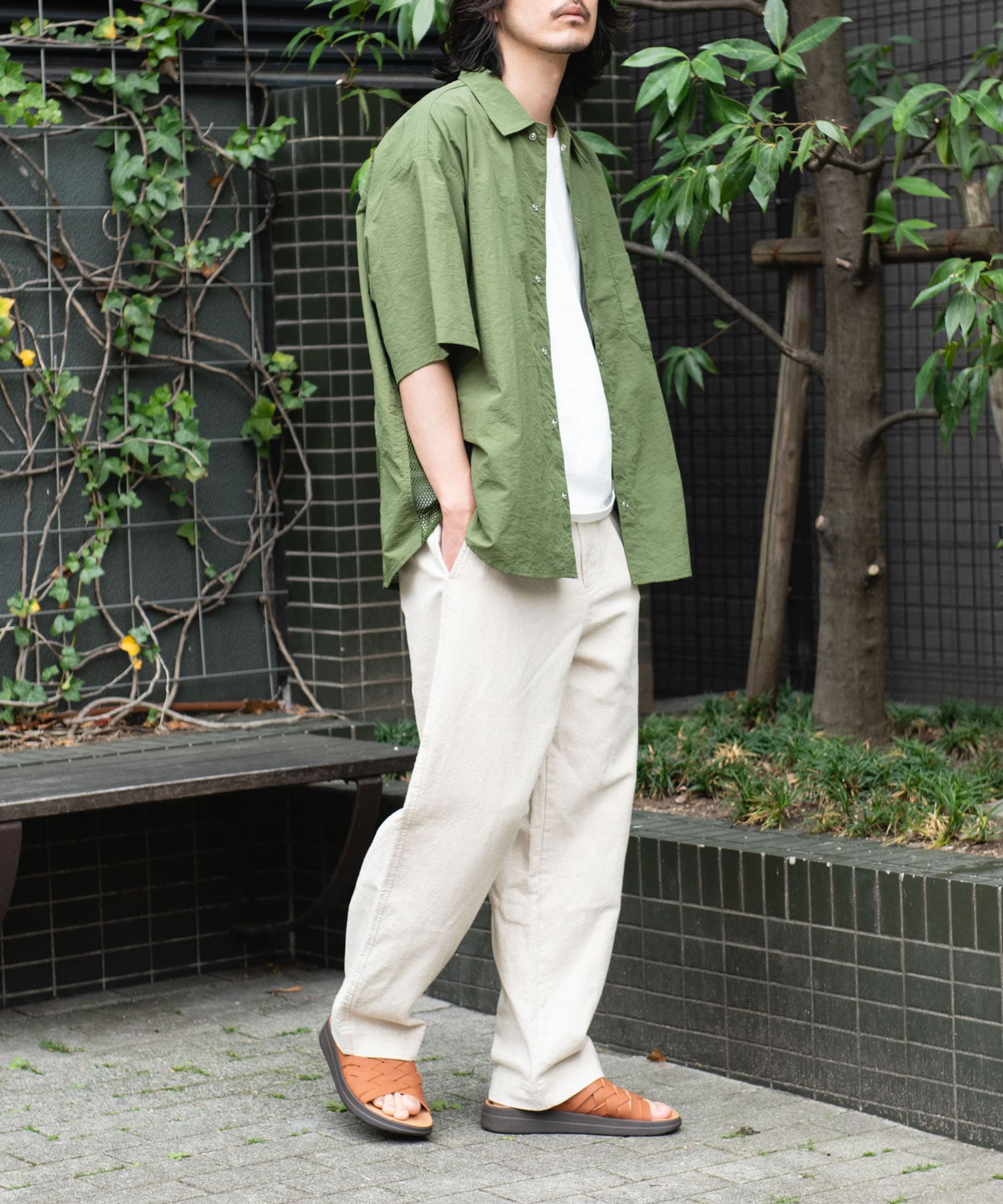 身長：180cm 体重：60kg サイズ：L