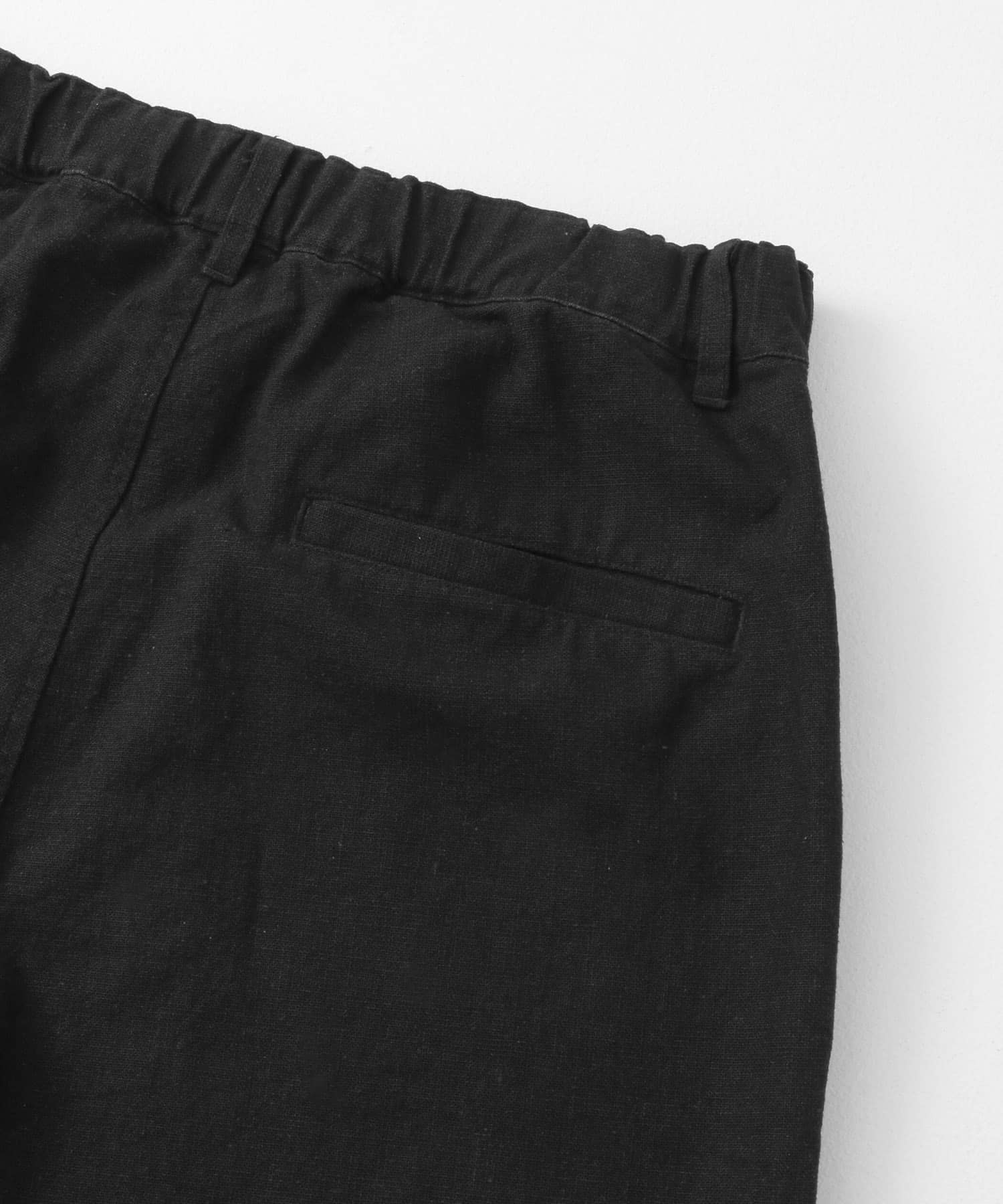 美品 MHL ファインコットンイージーパンツ 1 黒 サマー ワッフル イージーパンツ