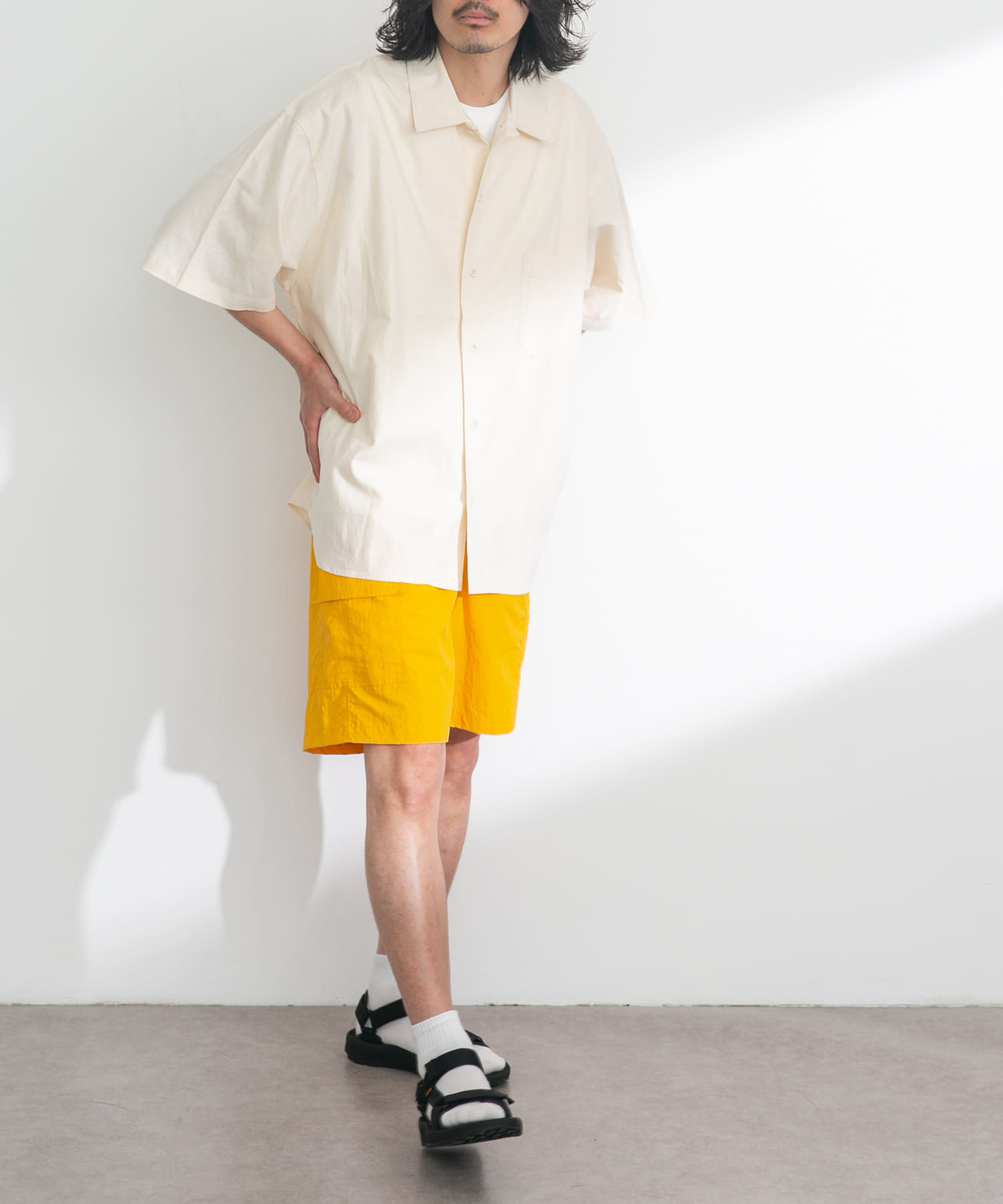 身長：180cm 体重：60kg サイズ：L