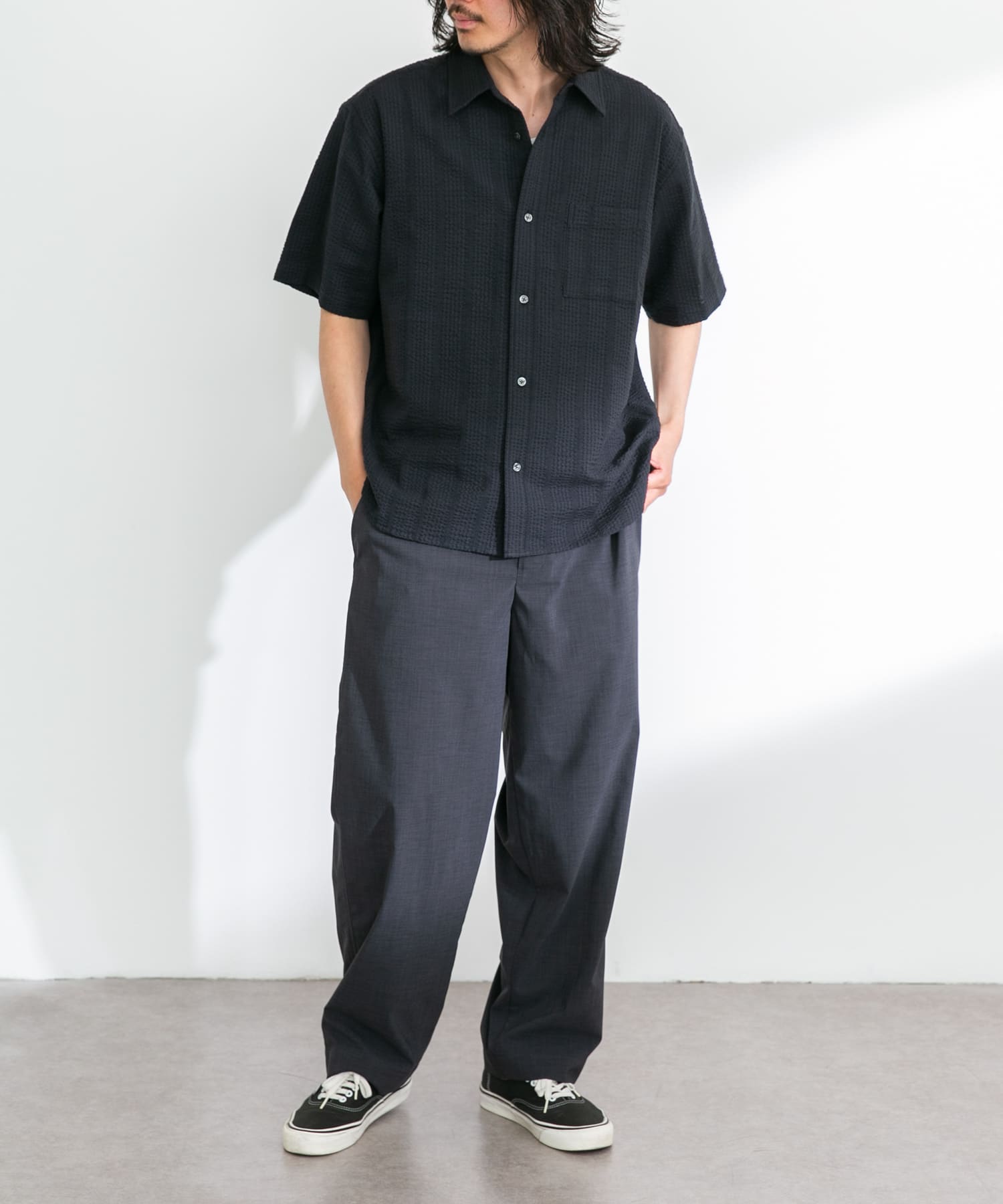 身長：180cm 体重：60kg サイズ：L