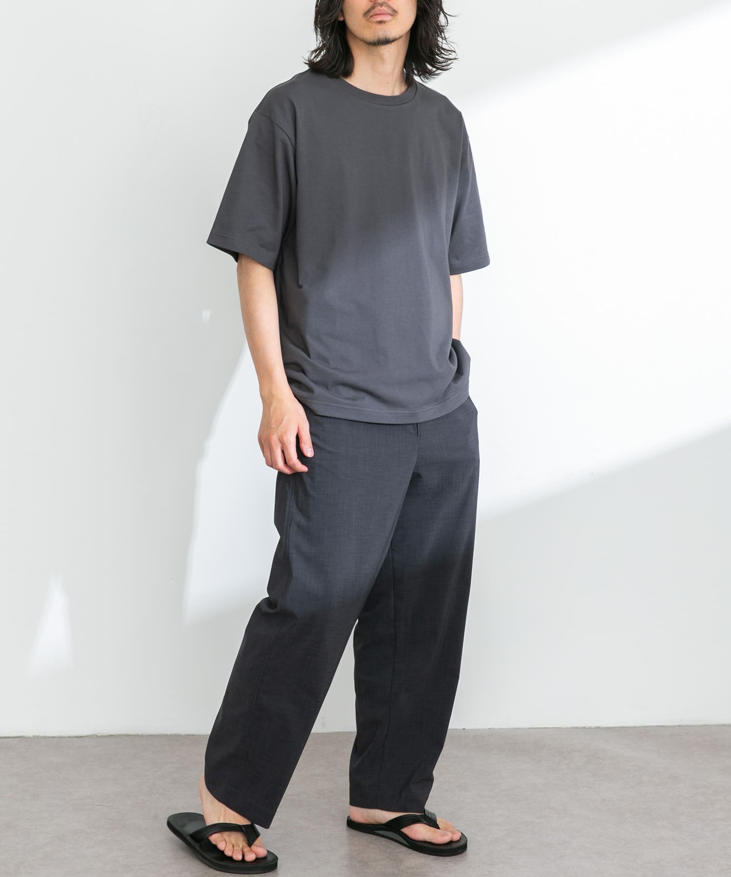 身長：180cm 体重：60kg サイズ：L