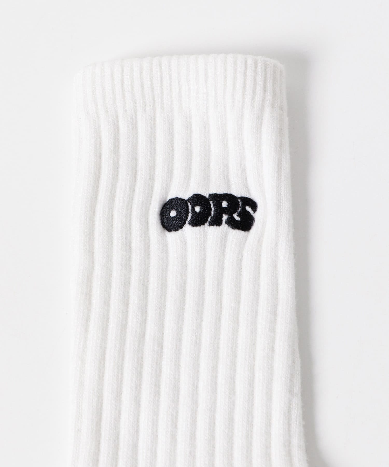 OOPS　ロゴ刺繍ソックス OFF one