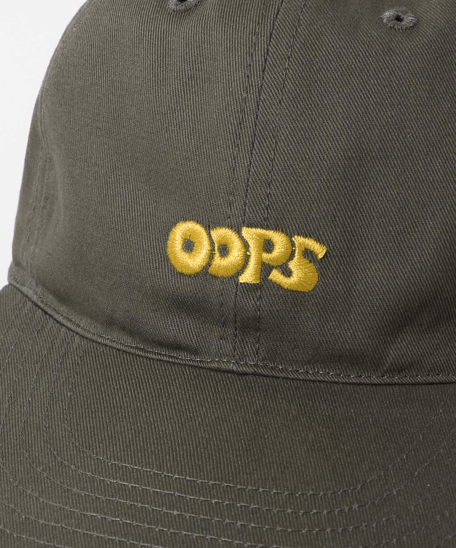 OOPS　ロゴキャップ KHAKI one