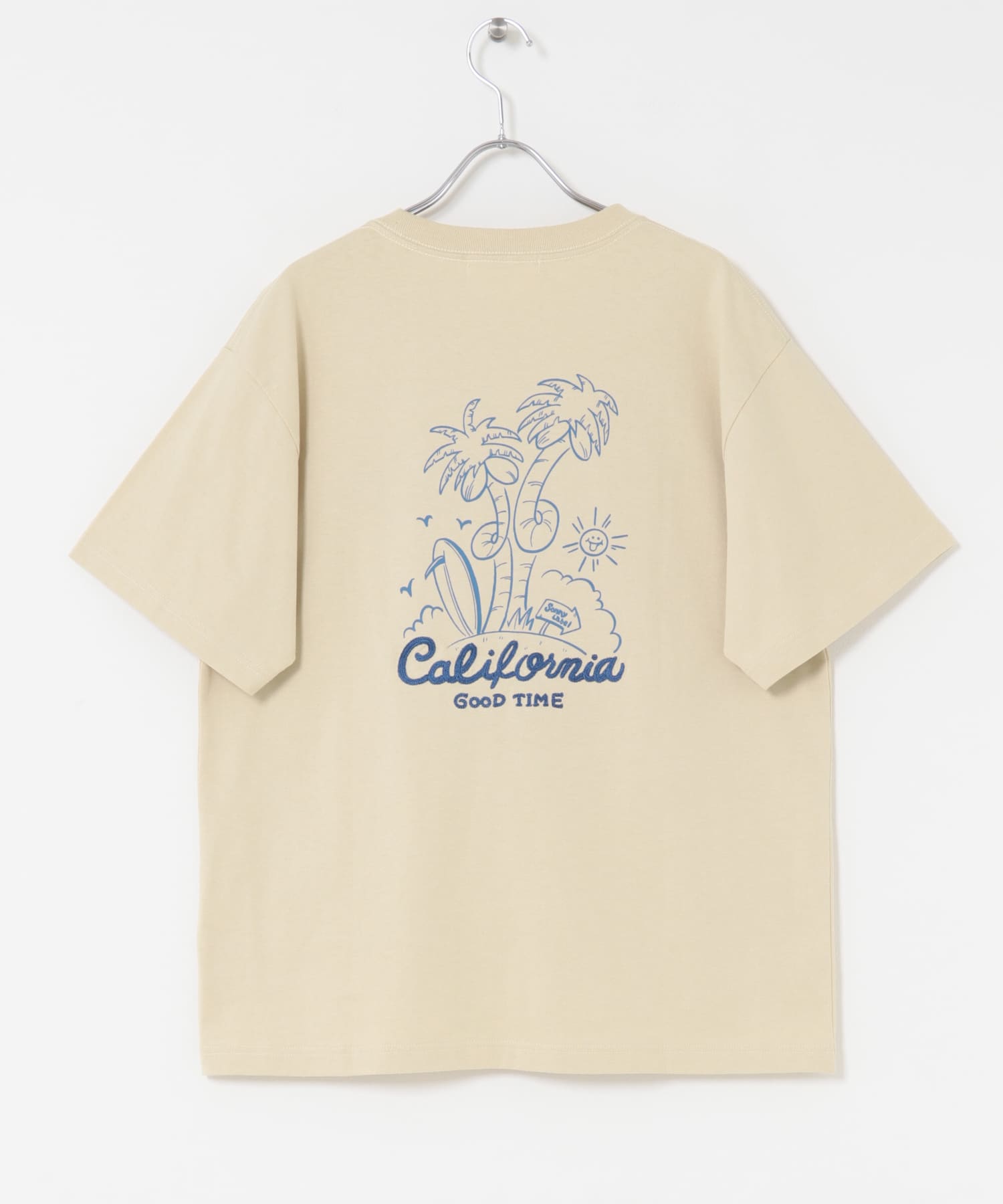 コラボTシャツ by MonkeyStudio1 ライトベージュ FREE
