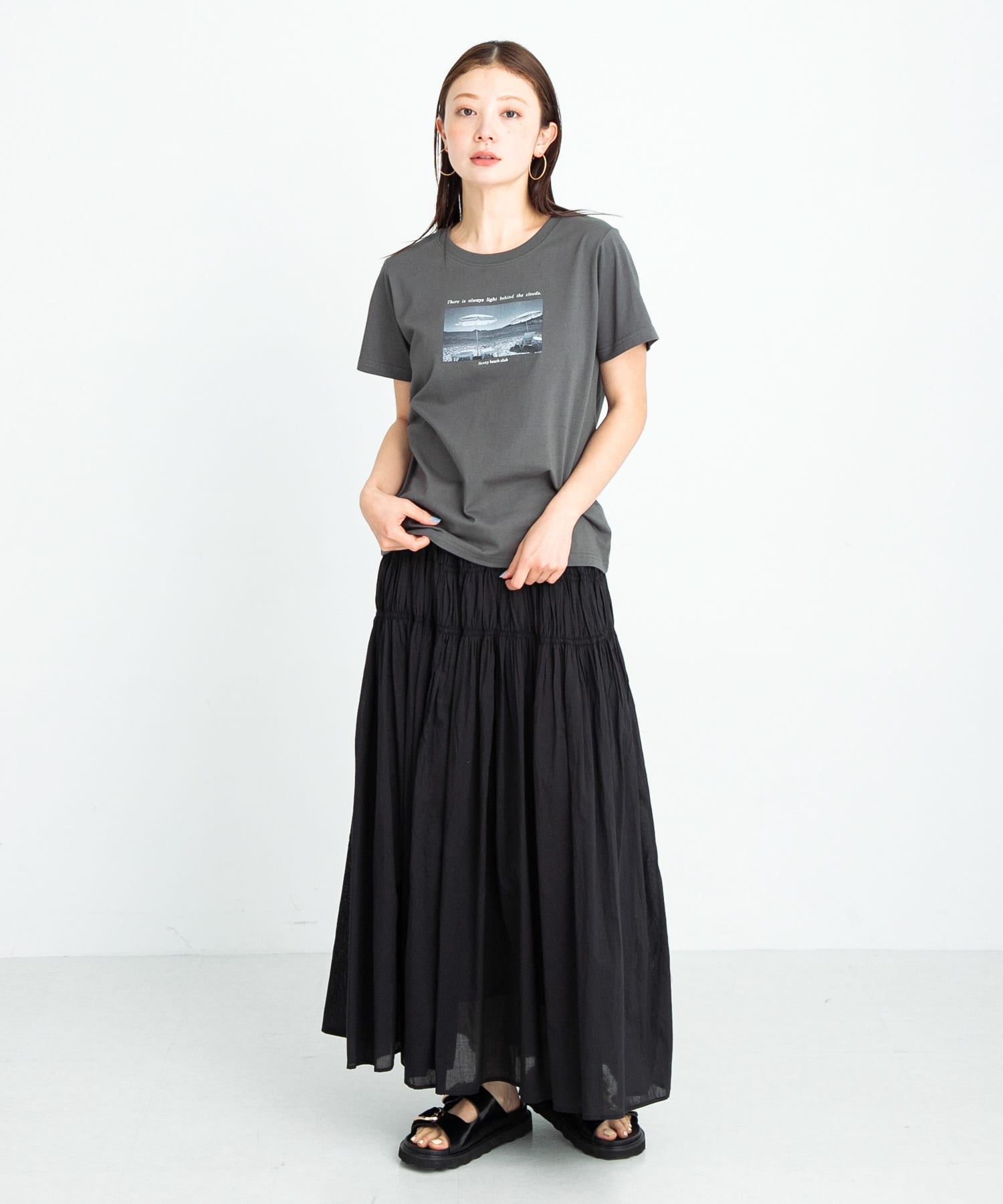 身長：166cm サイズ：FREE