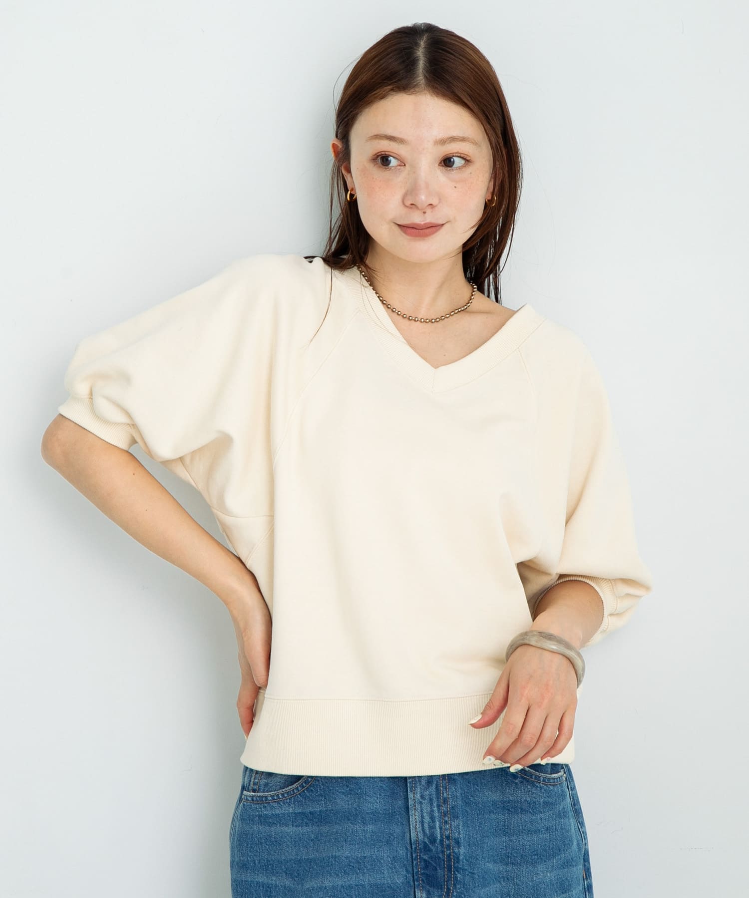 身長：166cm サイズ：FREE