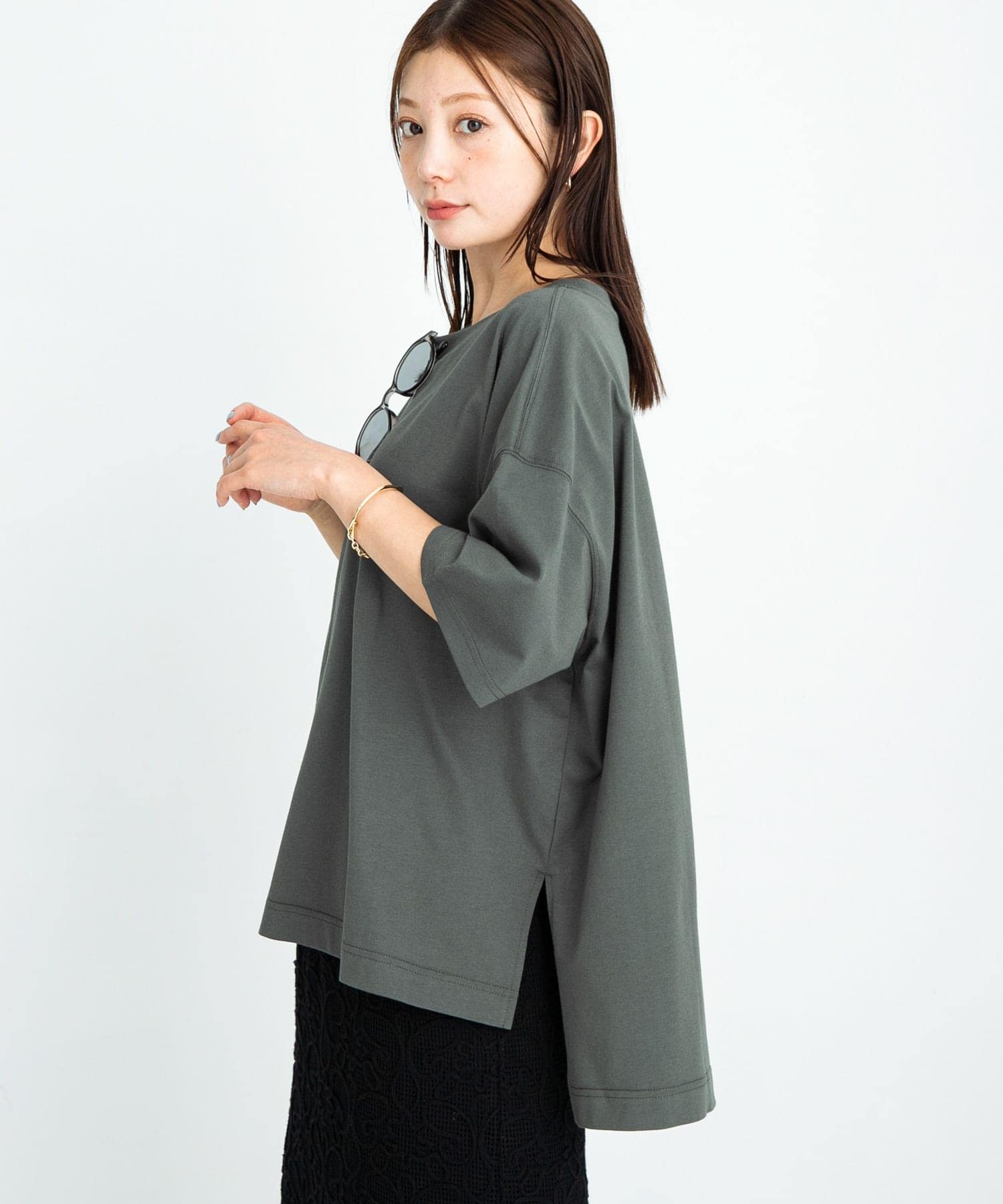 身長：166cm サイズ：FREE