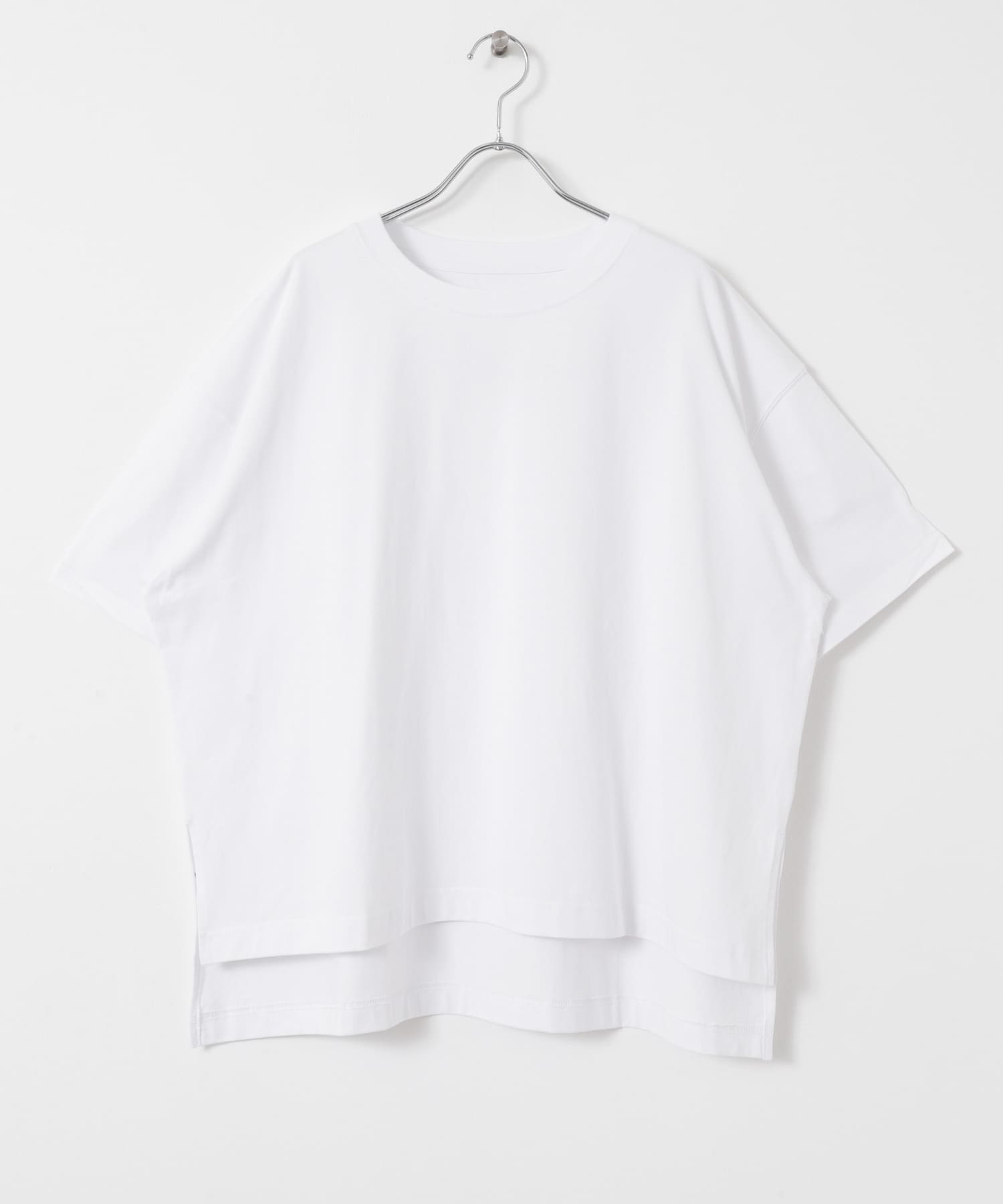 SHELTECH オーバーサイズTシャツ オフ FREE