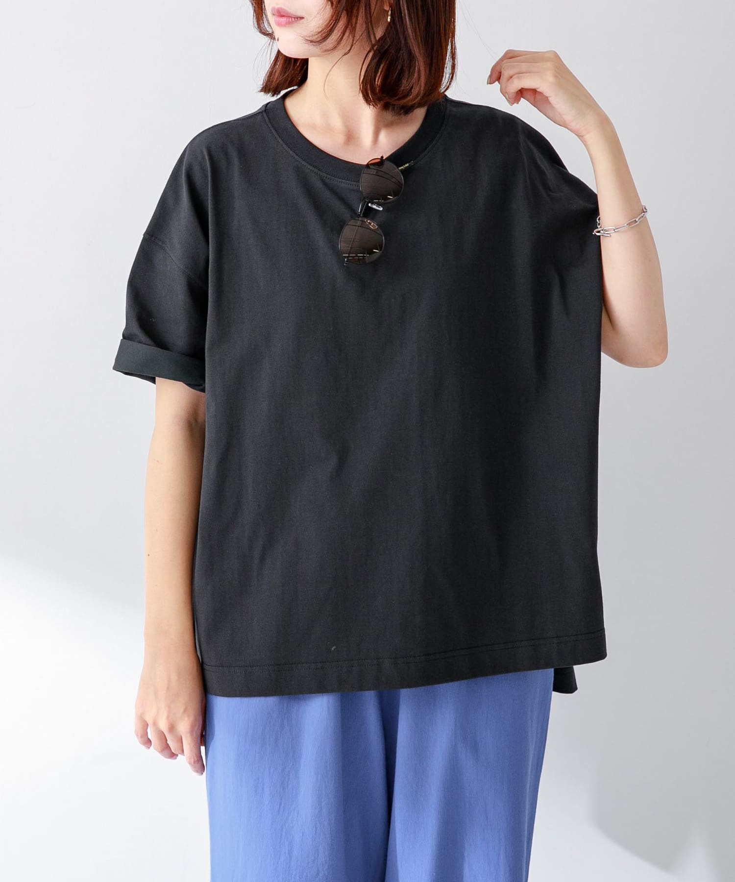 SHELTECH オーバーサイズTシャツ