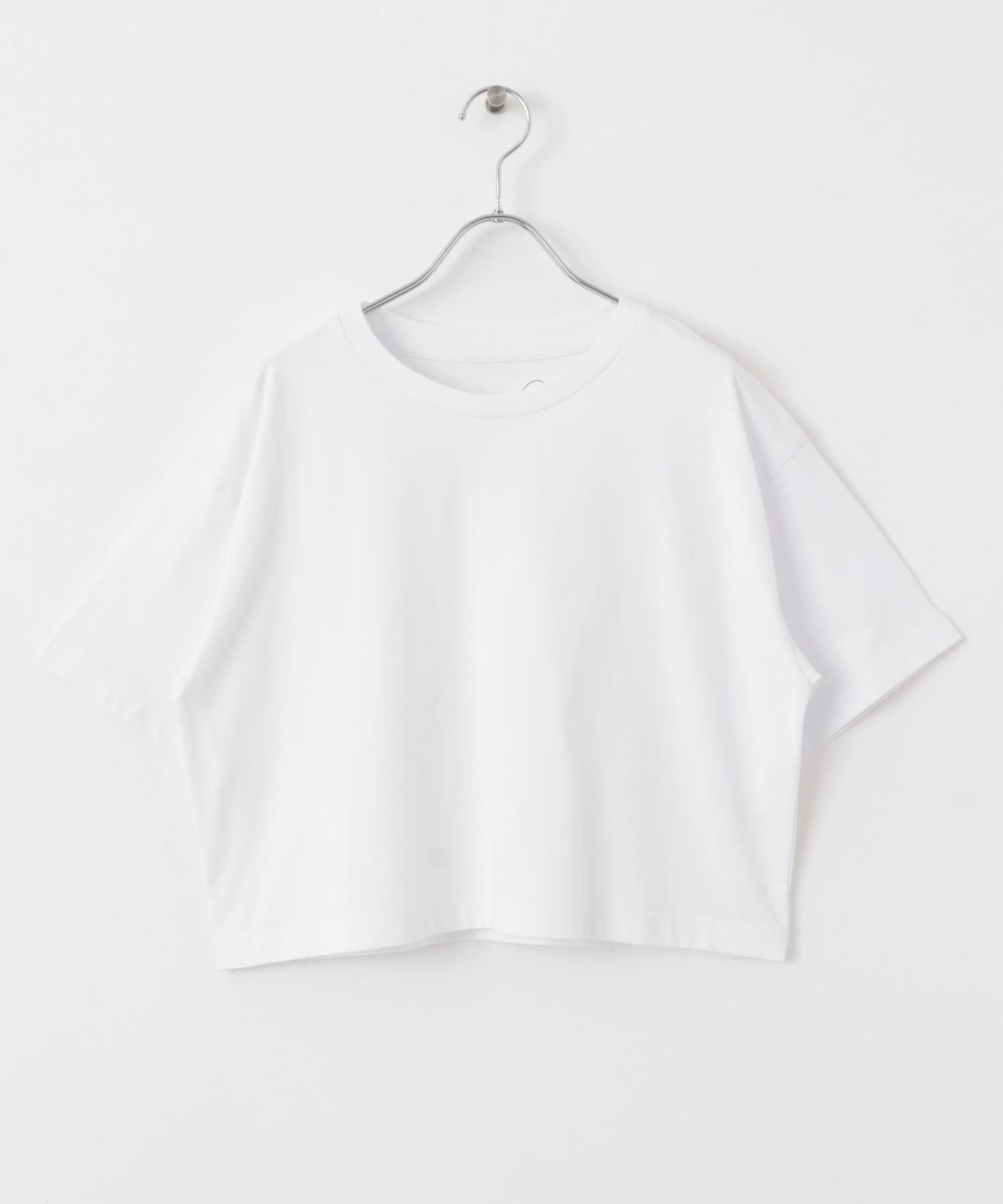SHELTECH クロップドTシャツ オフ FREE