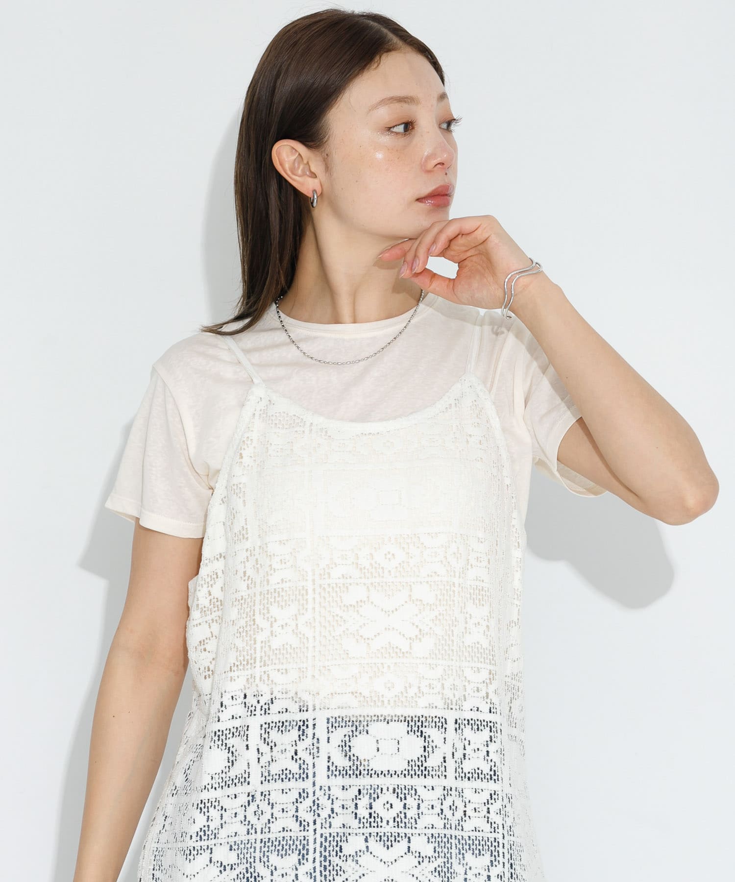 身長：166cm サイズ：FREE