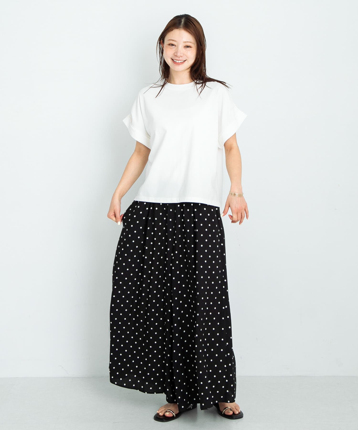 身長：166cm サイズ：FREE