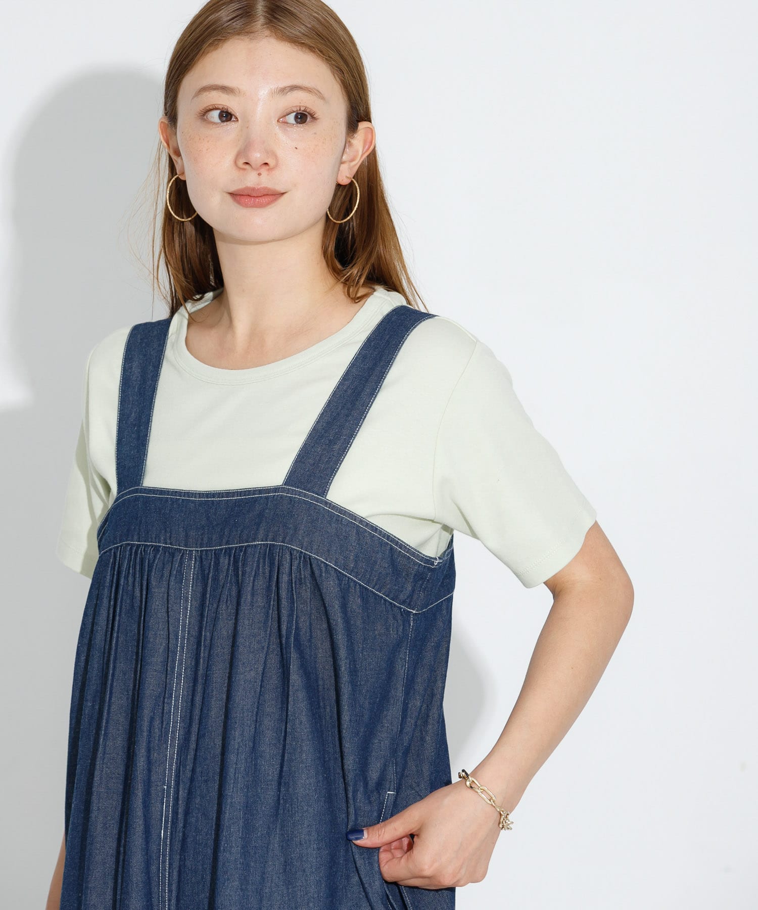 身長：166cm サイズ：FREE