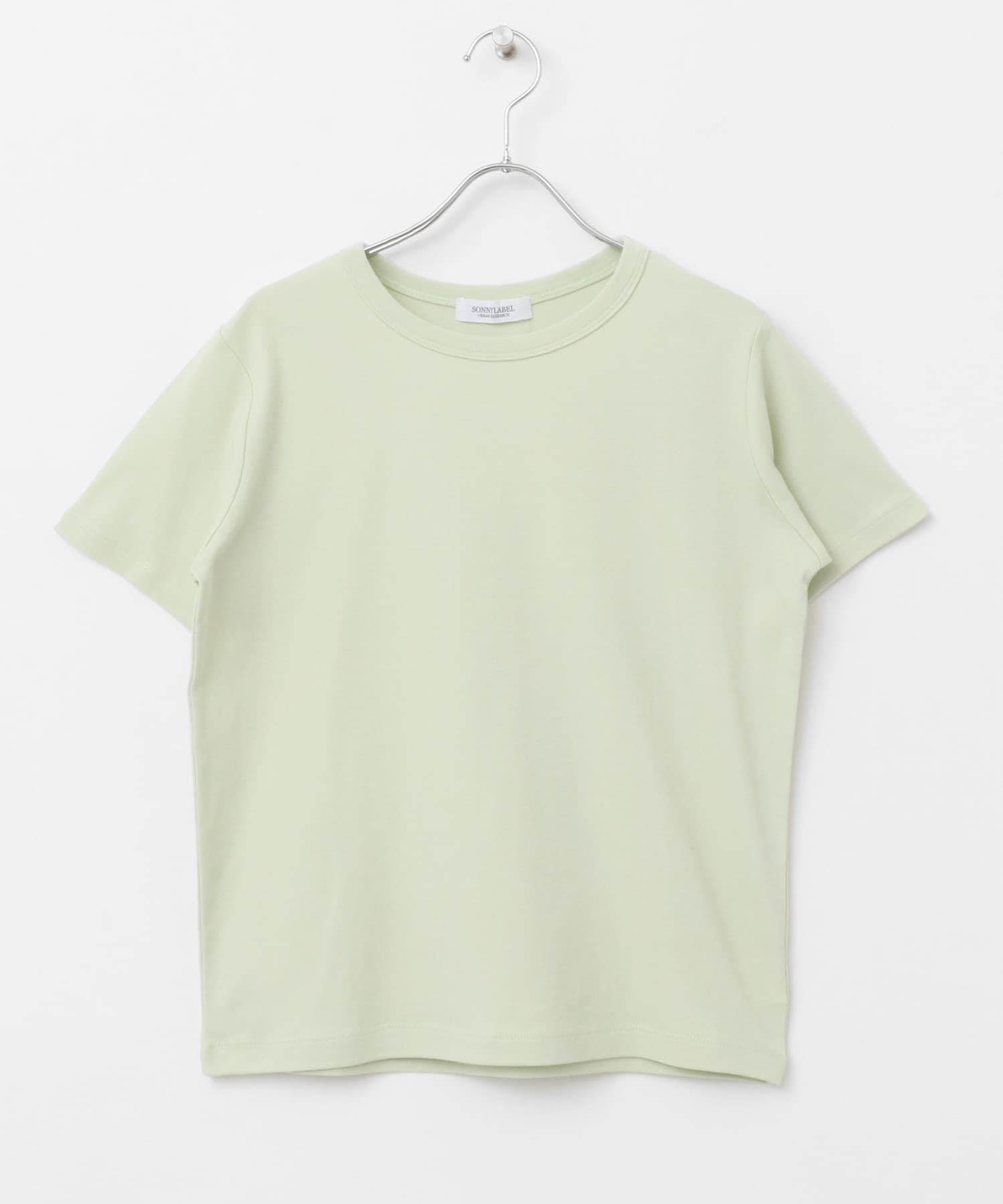 オーガニックコットンコンパクトスムースTシャツ ミント FREE