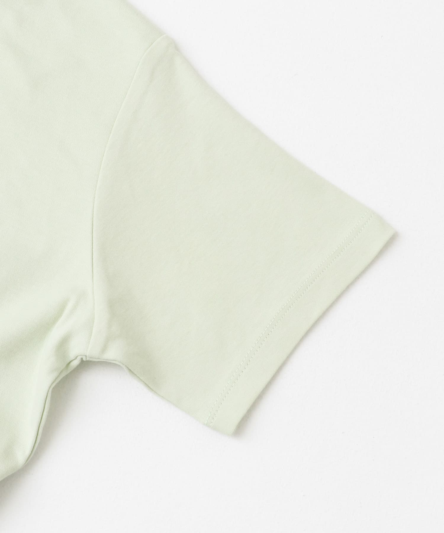 オーガニックコットンコンパクトスムースTシャツ ミント FREE