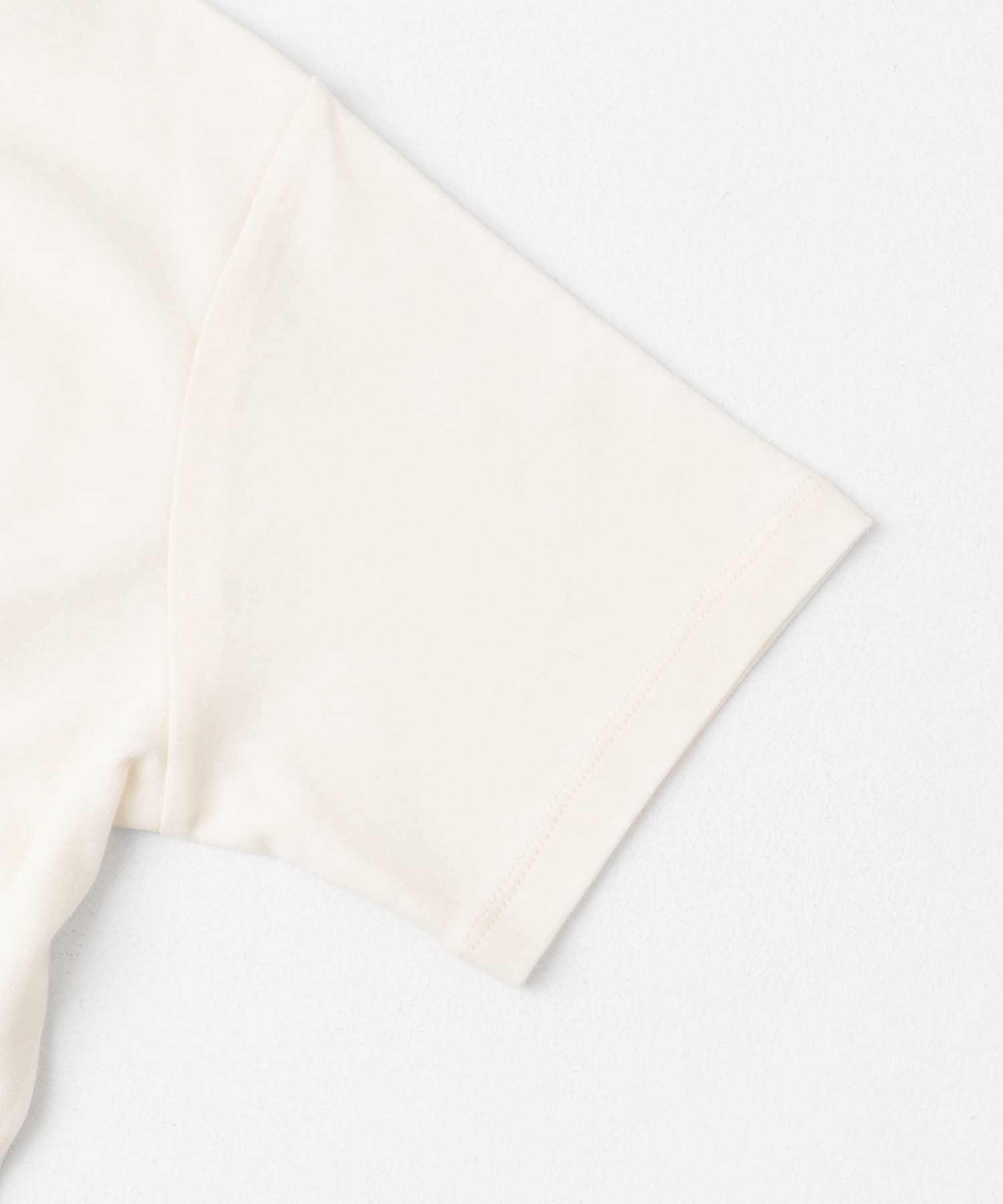 オーガニックコットンコンパクトスムースTシャツ オフ FREE