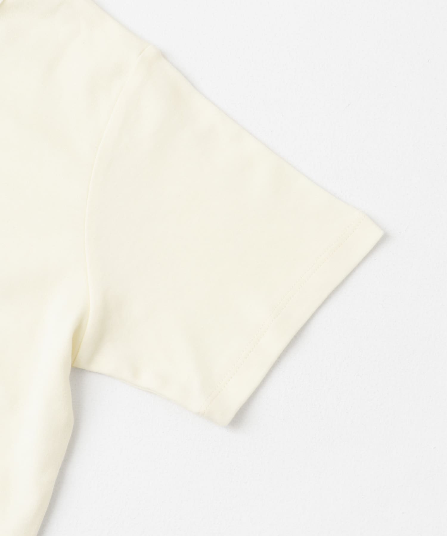 オーガニックコットンコンパクトスムースTシャツ レモン FREE