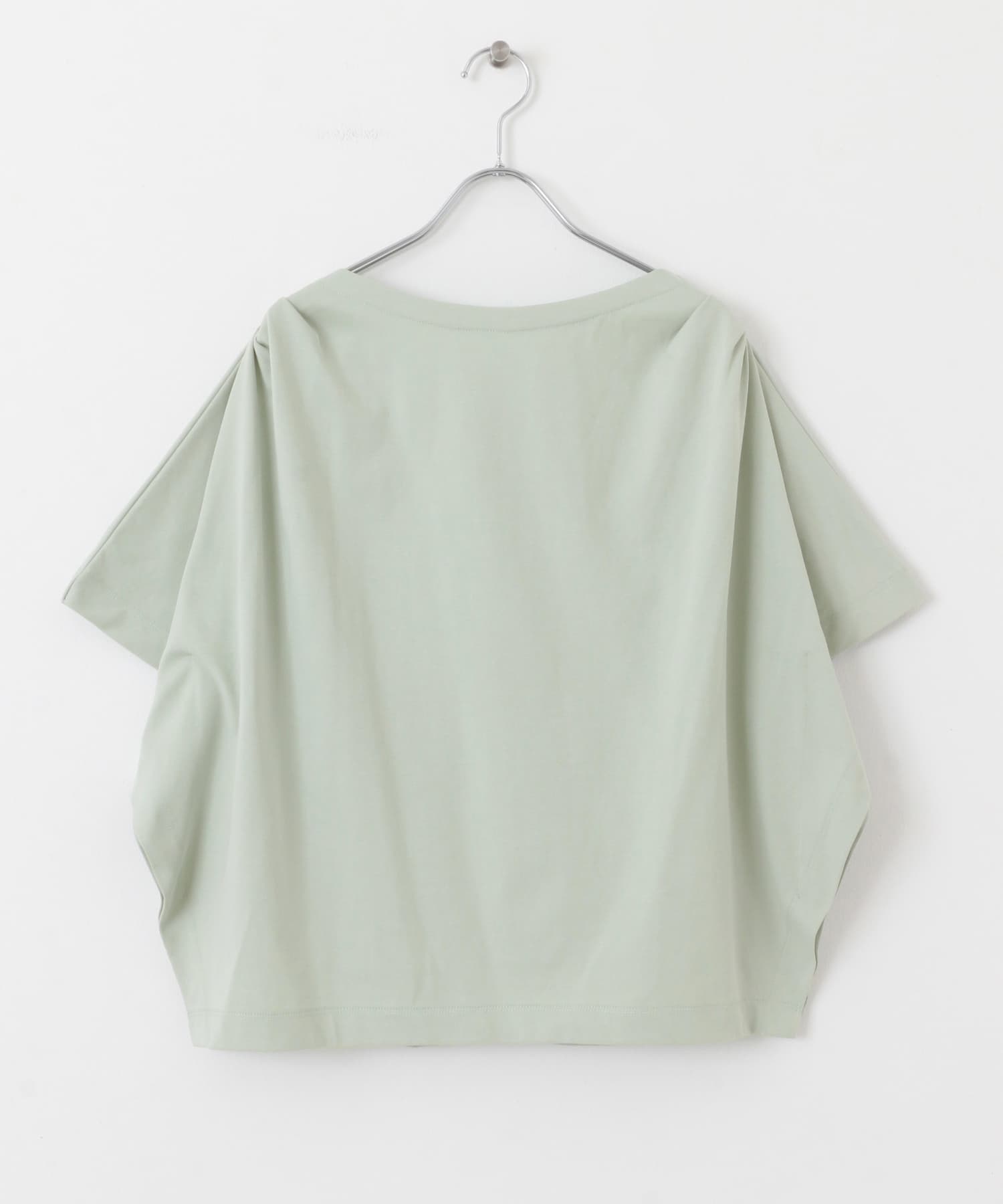 吸水速乾クールタッチワイドTシャツ(FREE チャコール): トップス