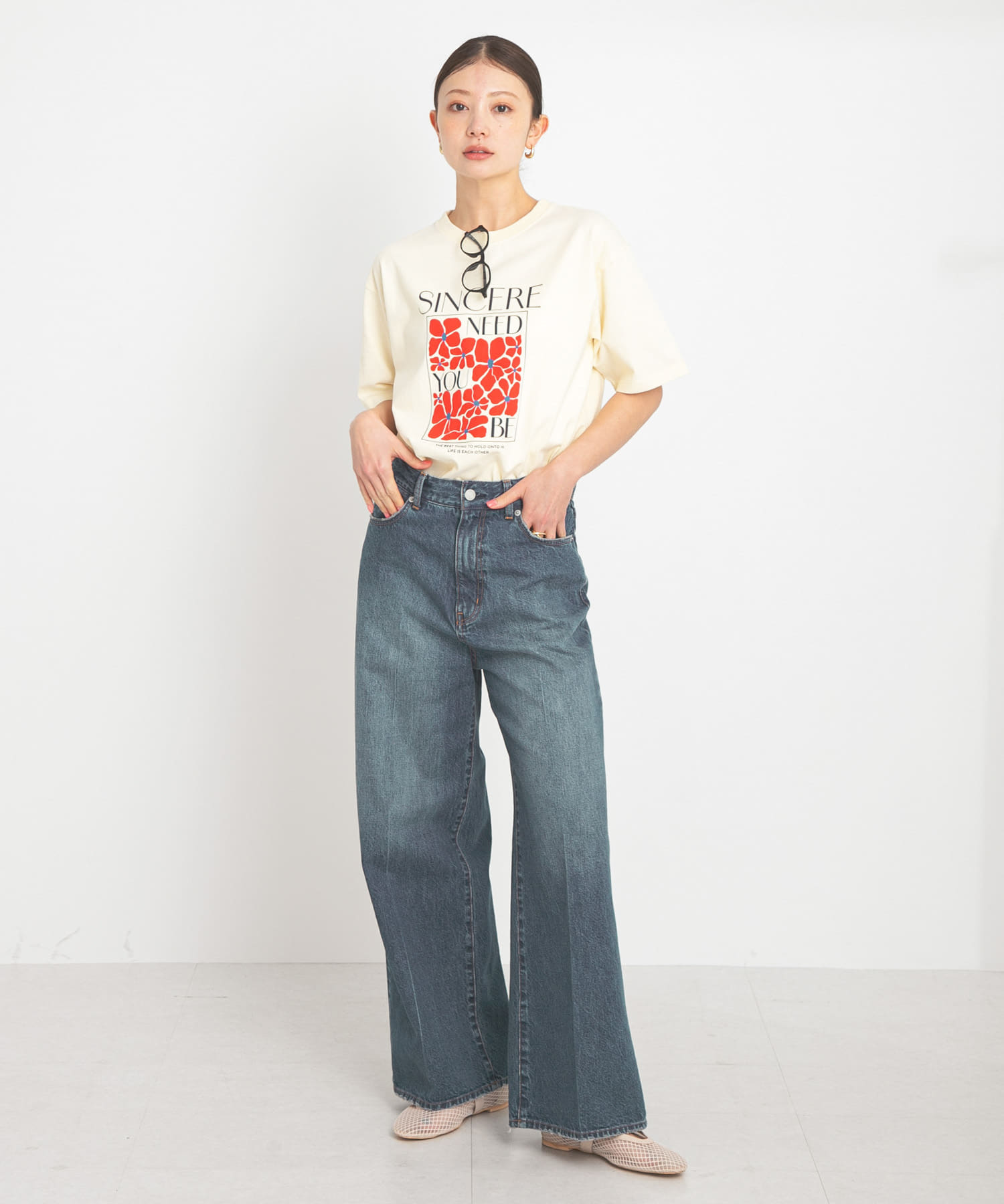 身長：166cm サイズ：FREE