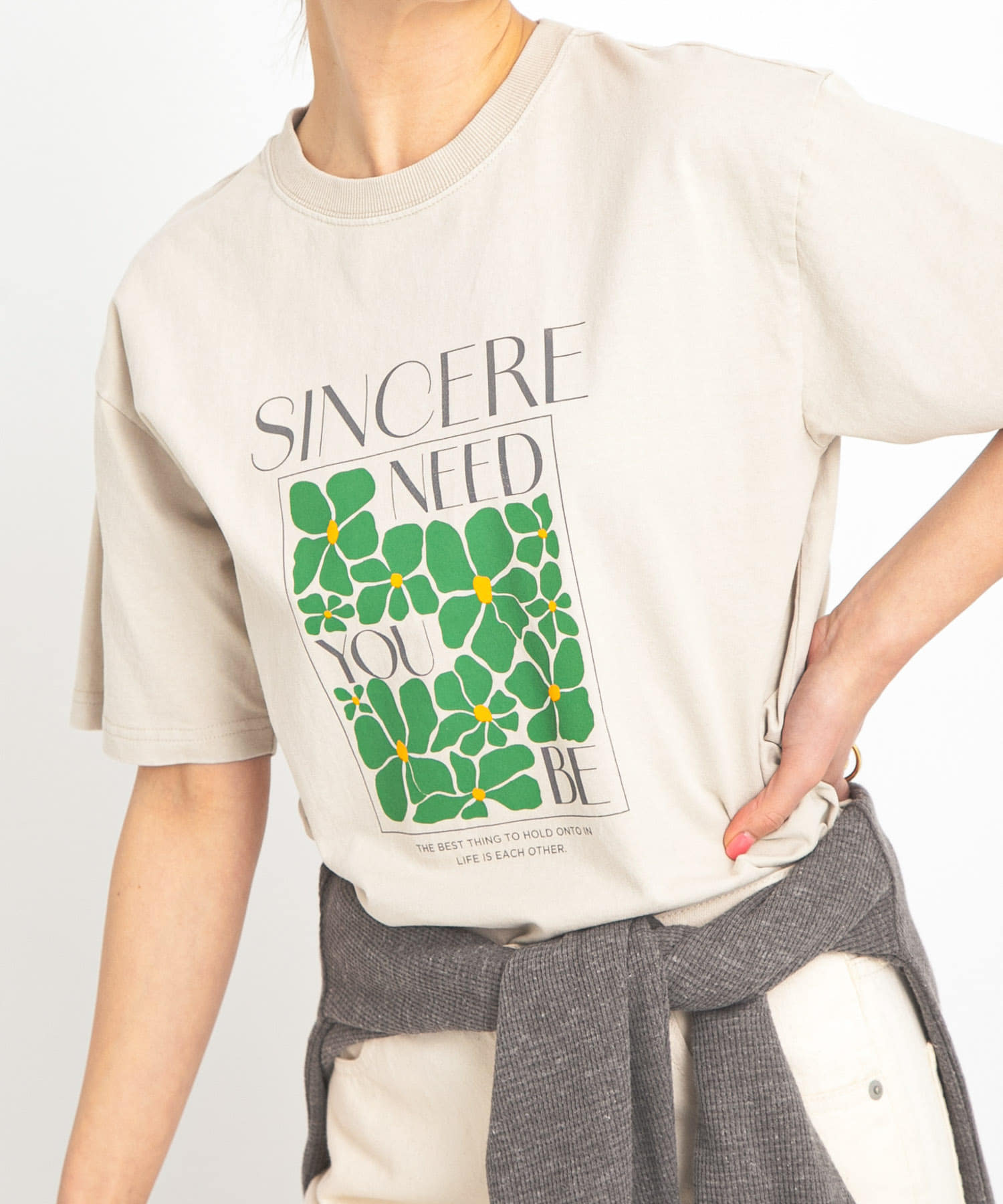 身長：166cm サイズ：FREE