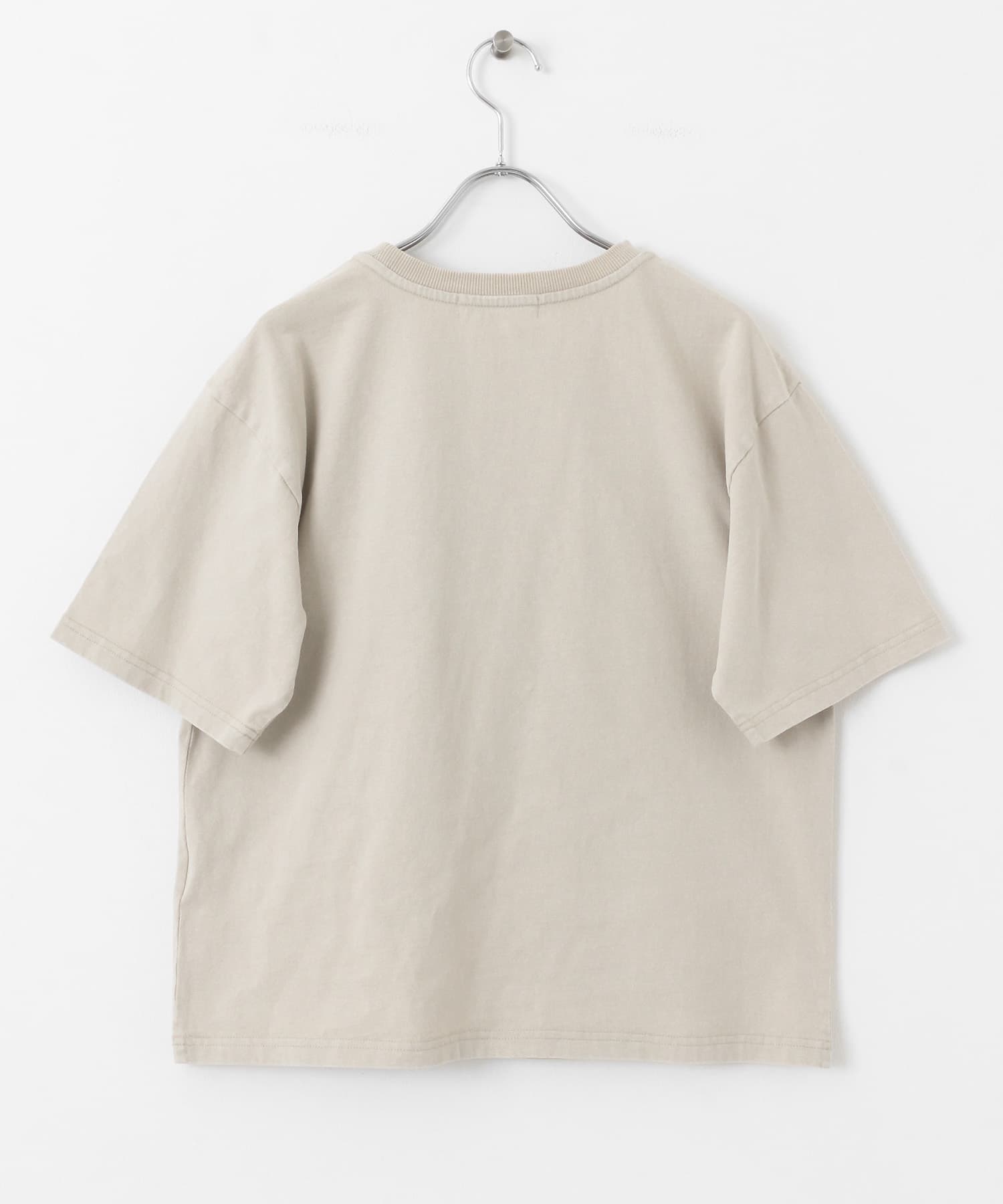 アートポスターグラフィックフォトTシャツ グレー FREE
