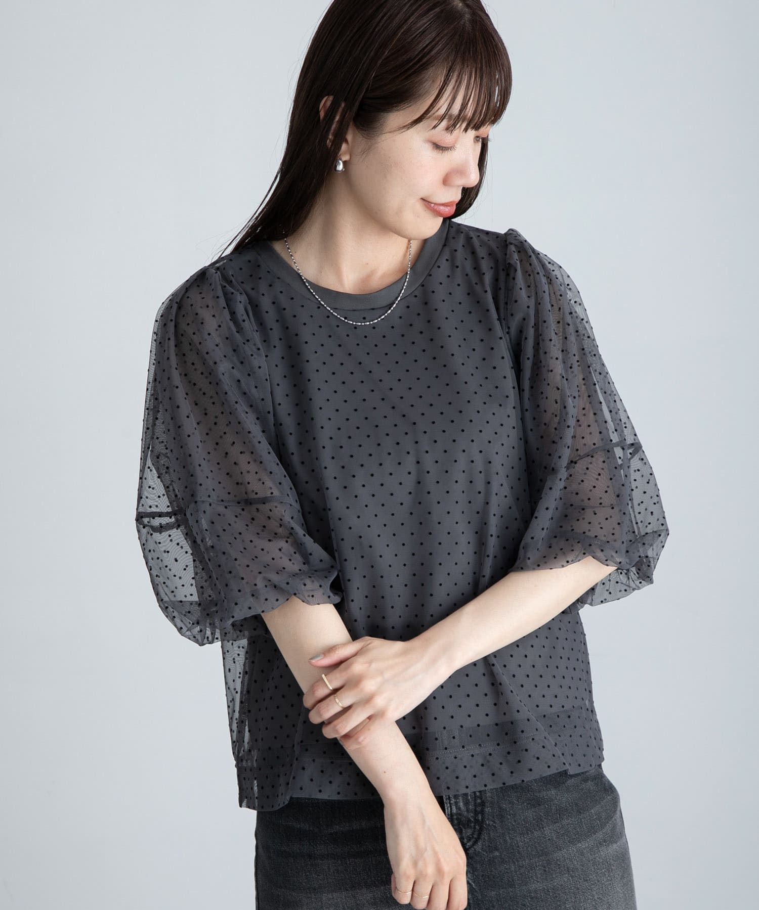 身長：165cm サイズ：FREE