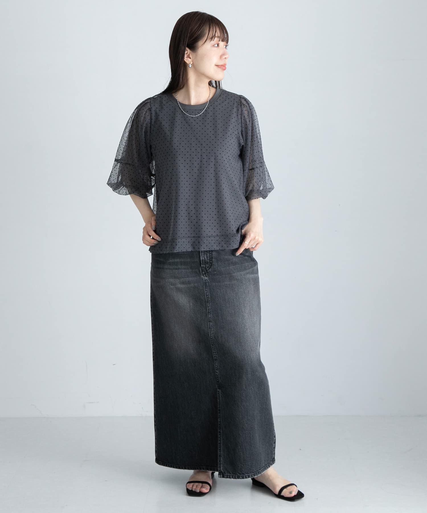 身長：165cm サイズ：FREE