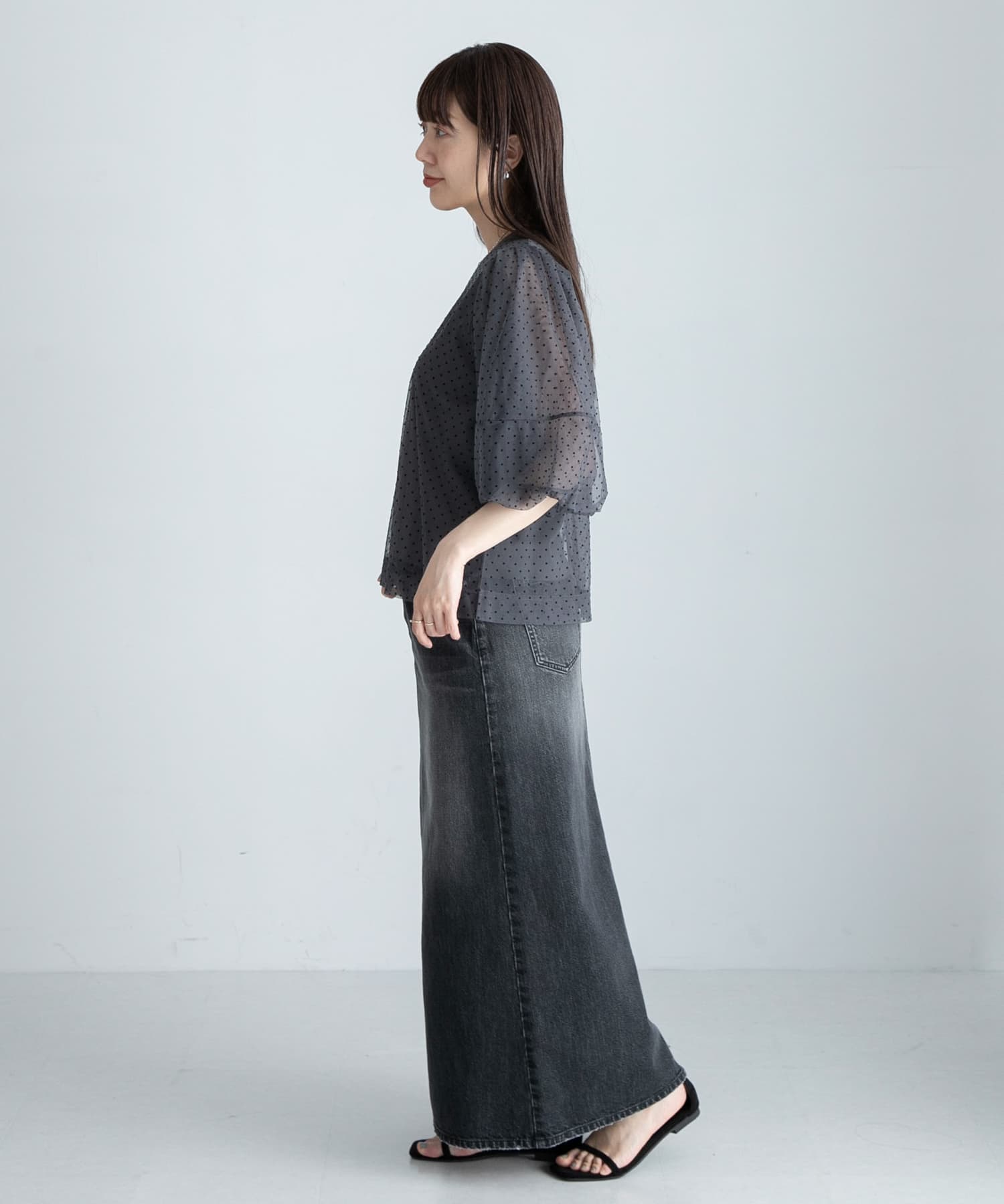 身長：165cm サイズ：FREE