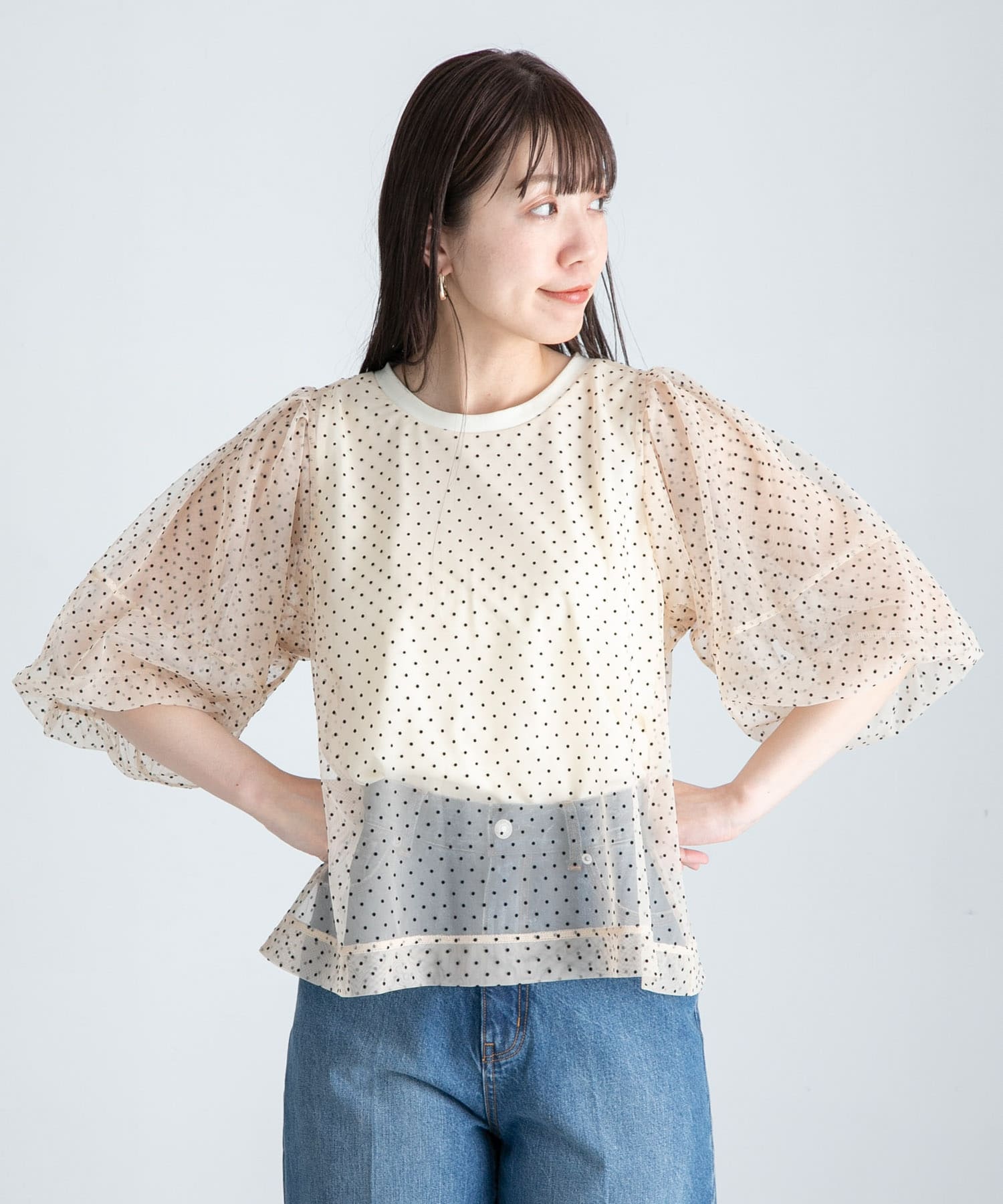 身長：165cm サイズ：FREE