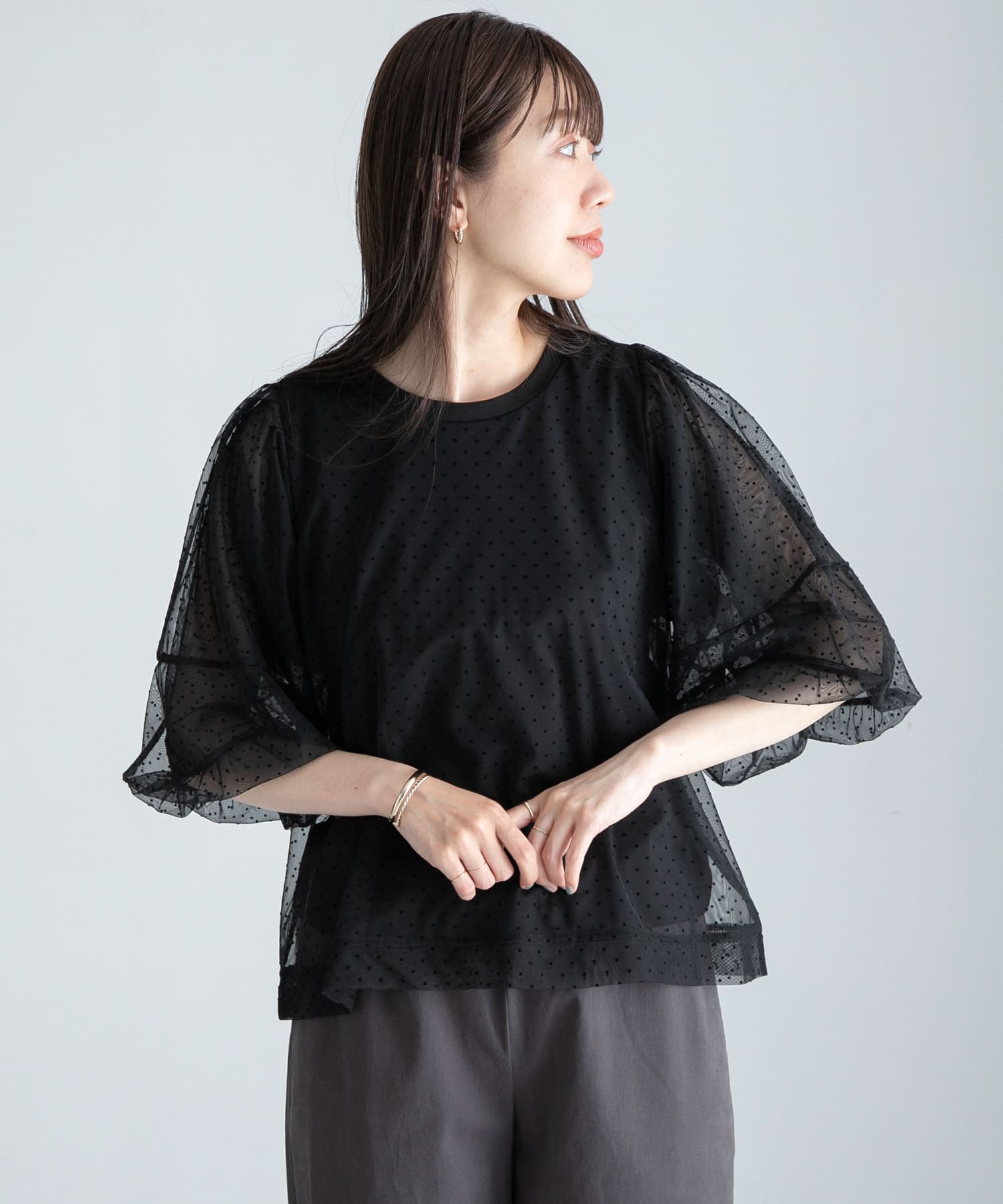 身長：165cm サイズ：FREE