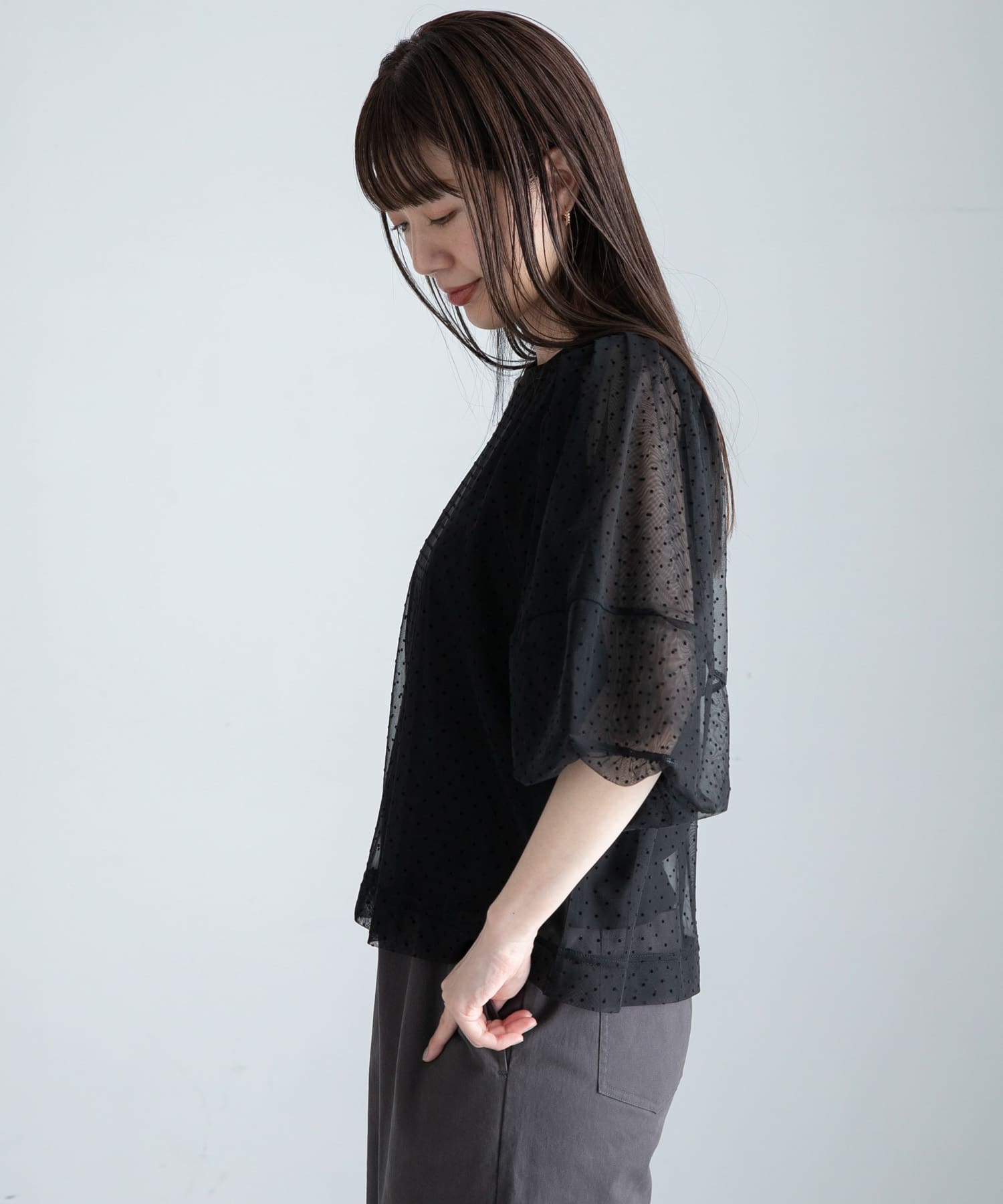 身長：165cm サイズ：FREE