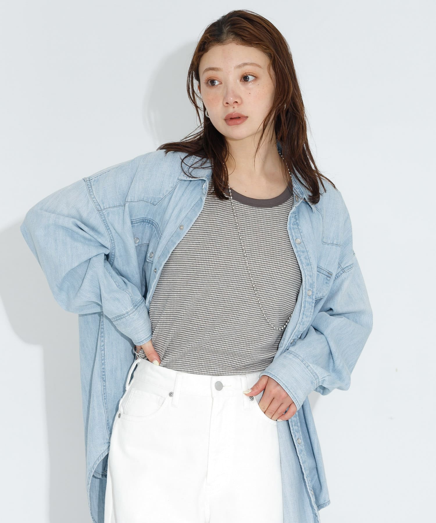 身長：166cm サイズ：FREE