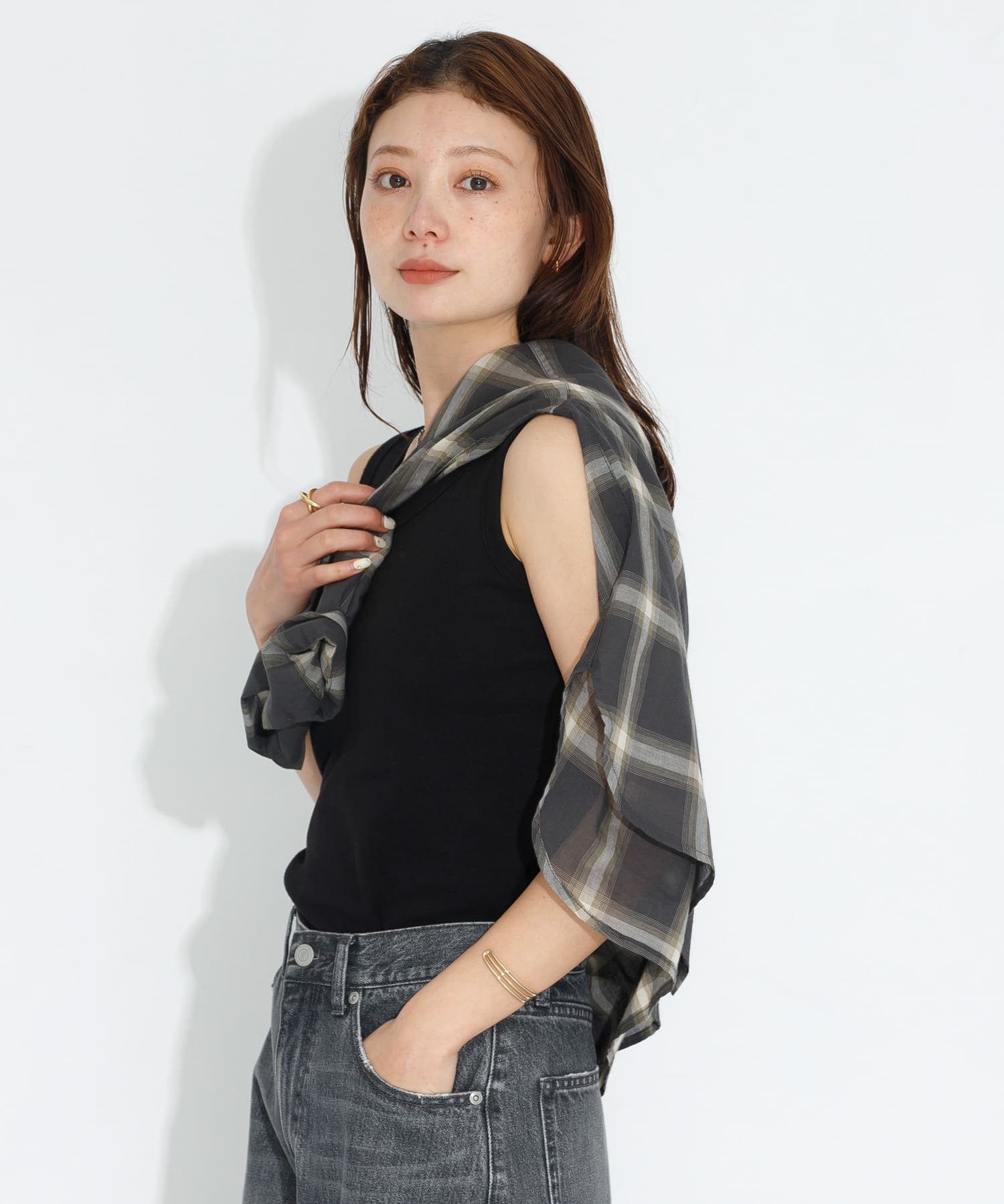 身長：166cm サイズ：FREE