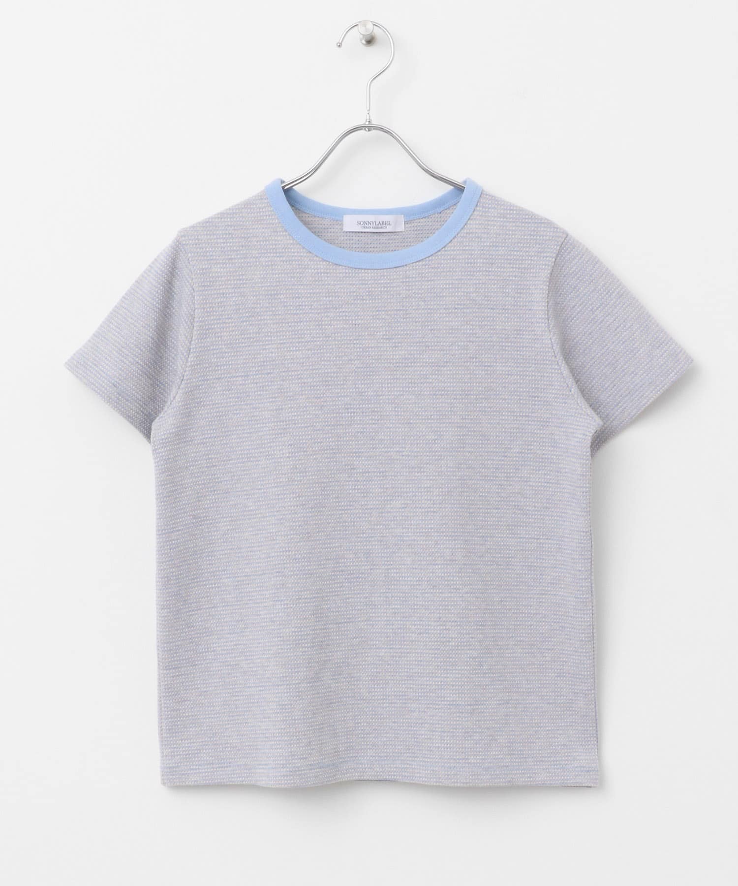 JQベーシックコンパクトTシャツ サックス系 FREE