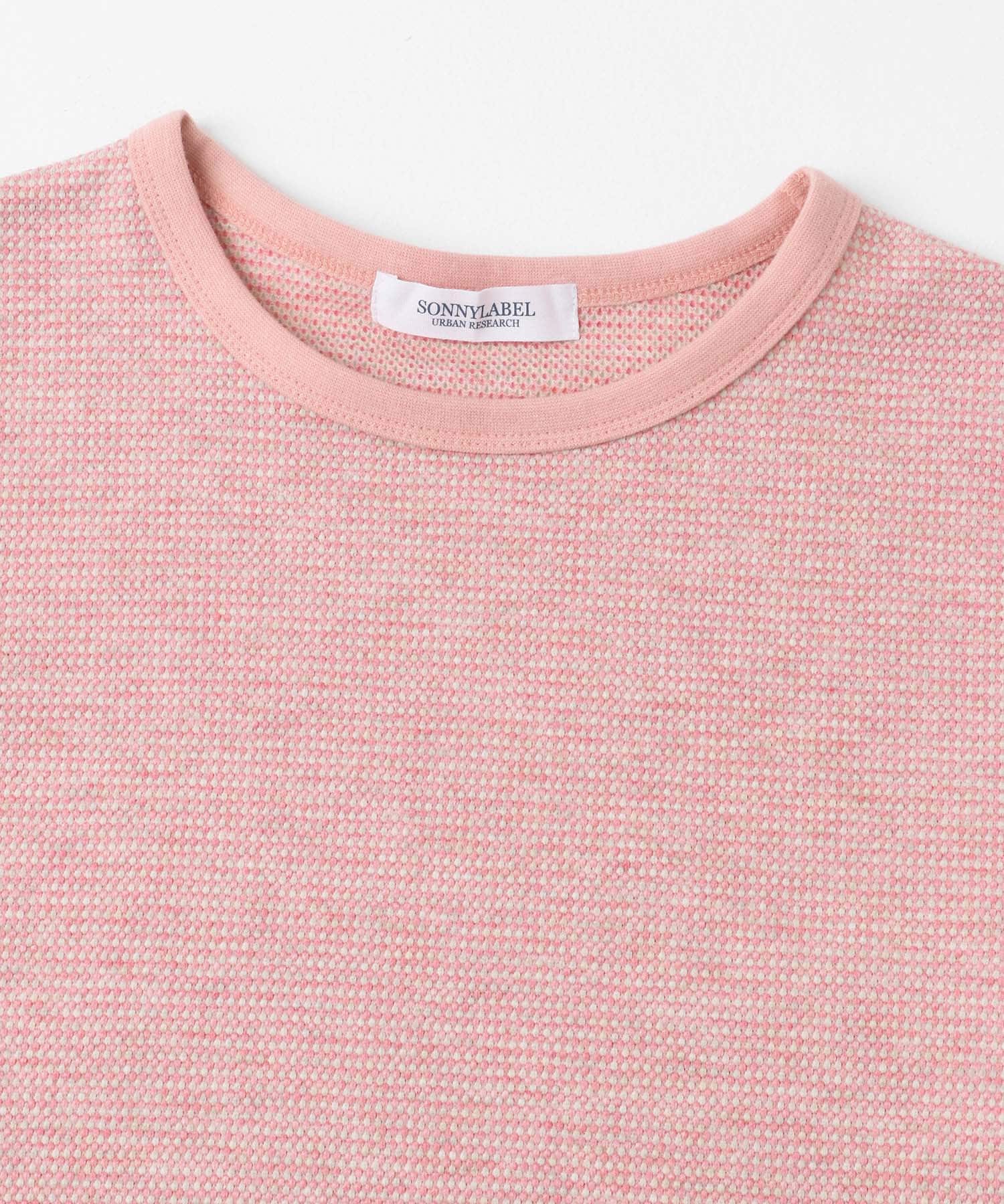 JQベーシックコンパクトTシャツ ピンク系 FREE