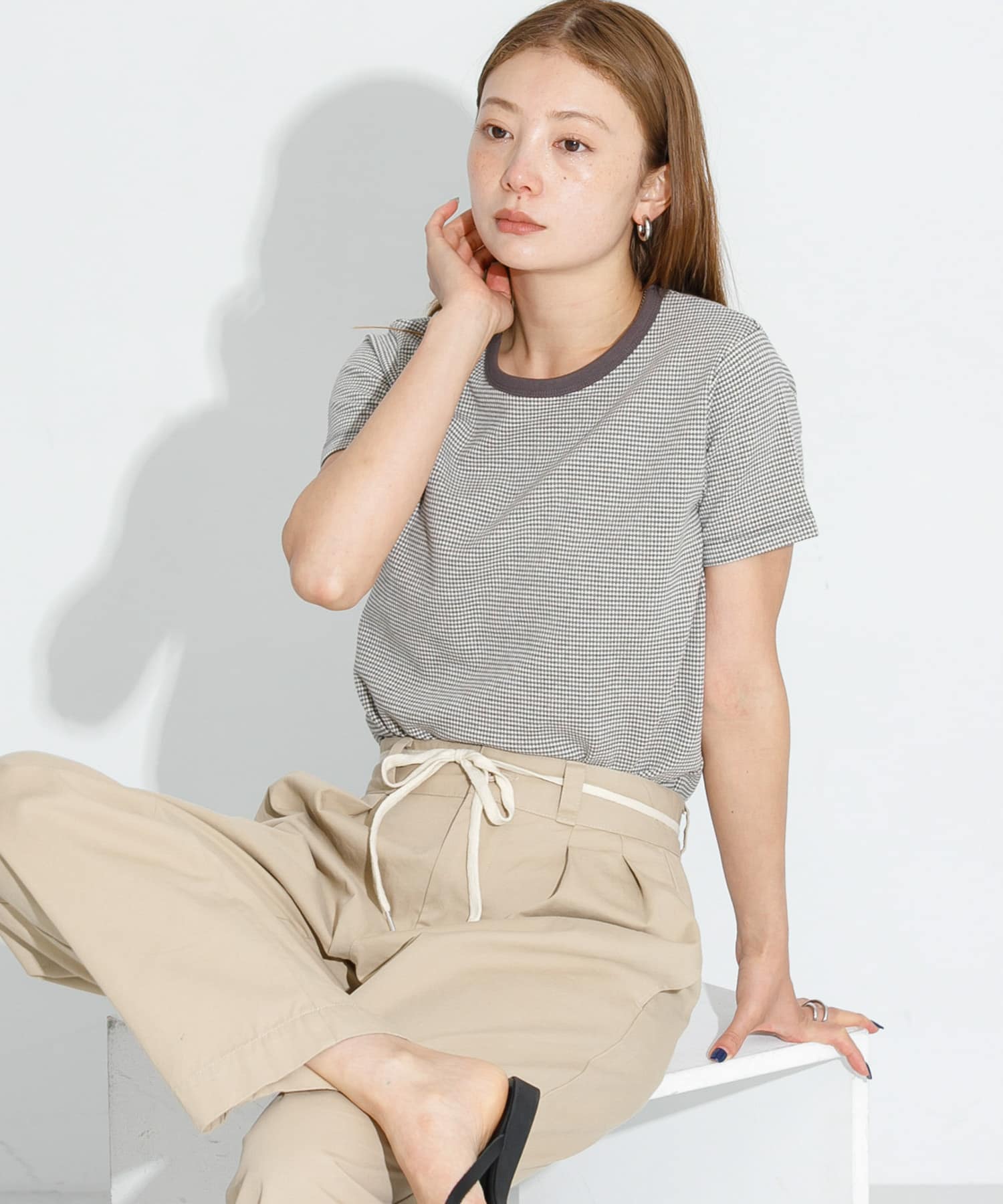 JQベーシックコンパクトTシャツ