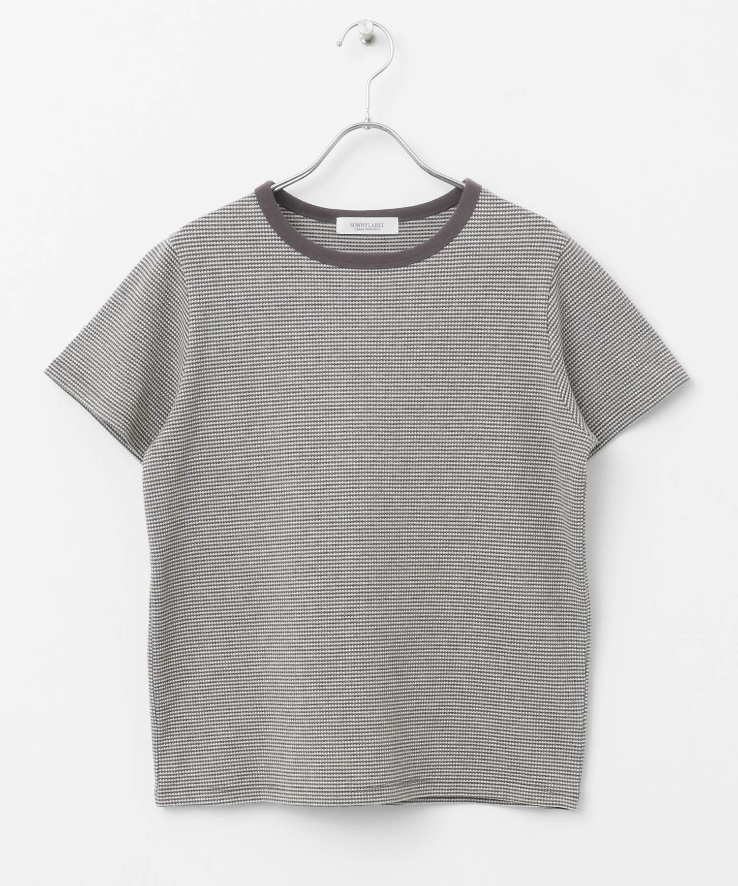 JQベーシックコンパクトTシャツ グレー系 FREE