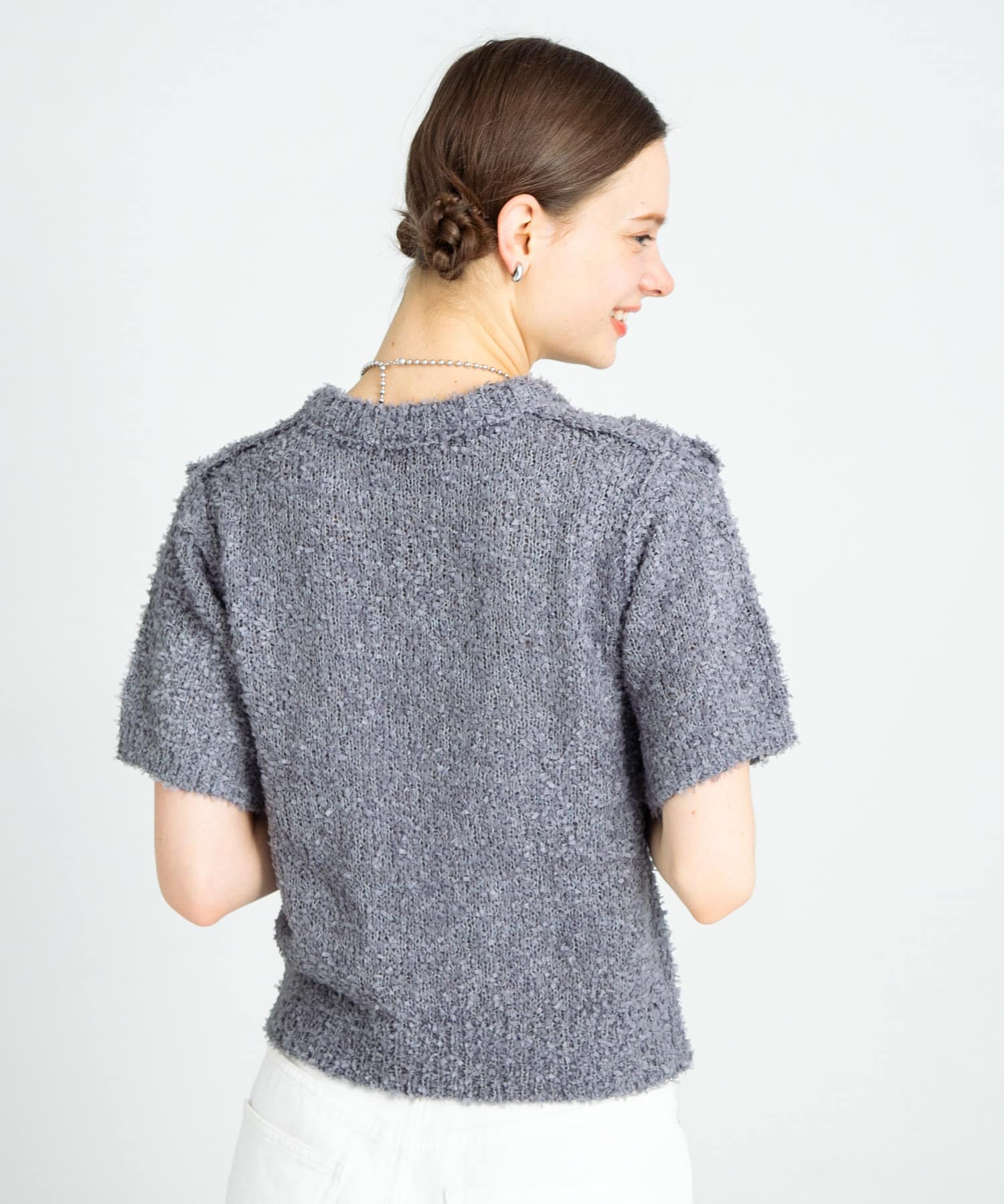Edwina Horl レーヨン混 オーバーサイズ サマーニット Edwina Horl レーヨン混 オーバーサイズ サマーニット Edwina