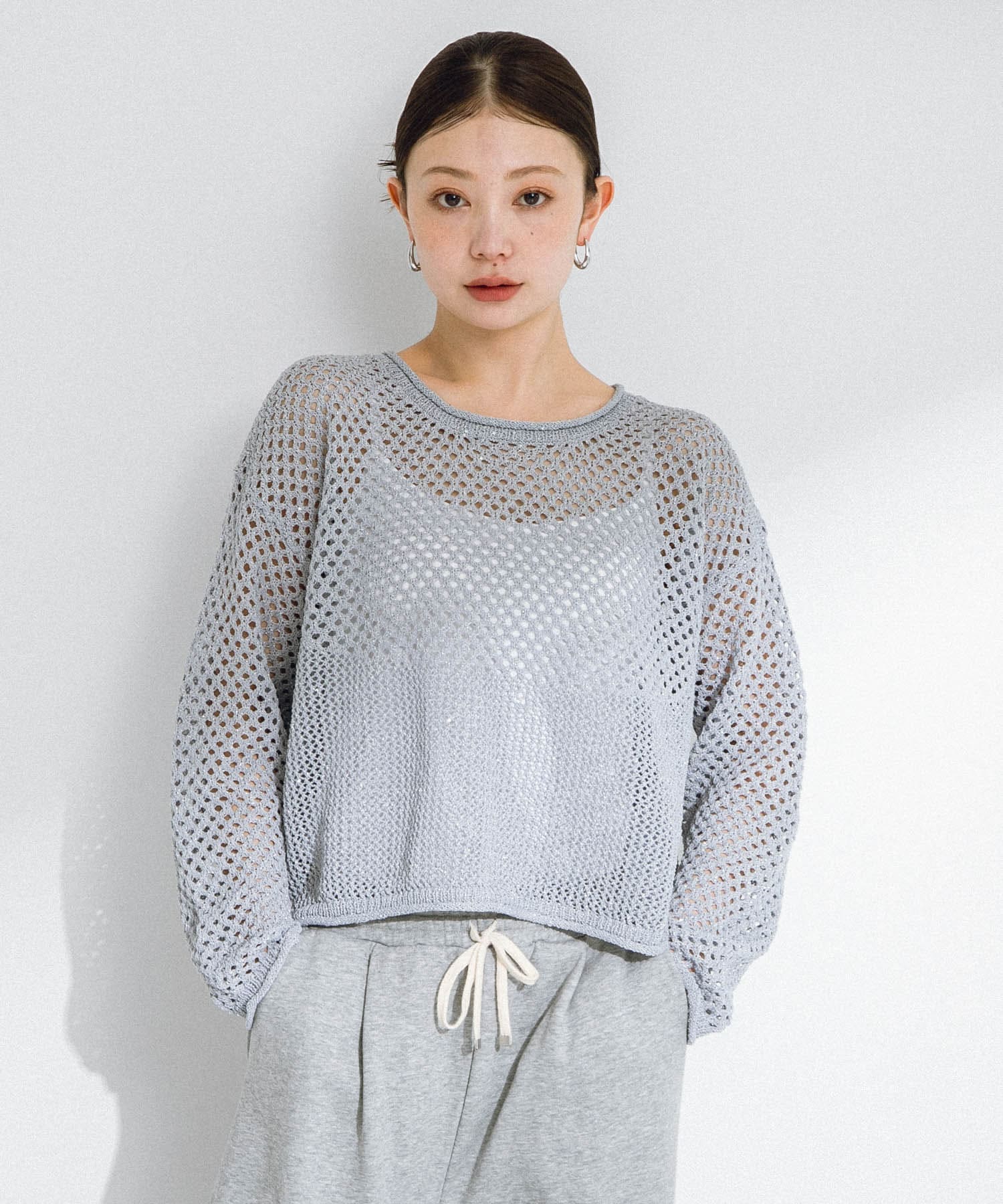 名作 00’s Dolce＆Gabbana archive メッシュ　ニット 2000s Dolce & Gabbana mesh cut-out knit