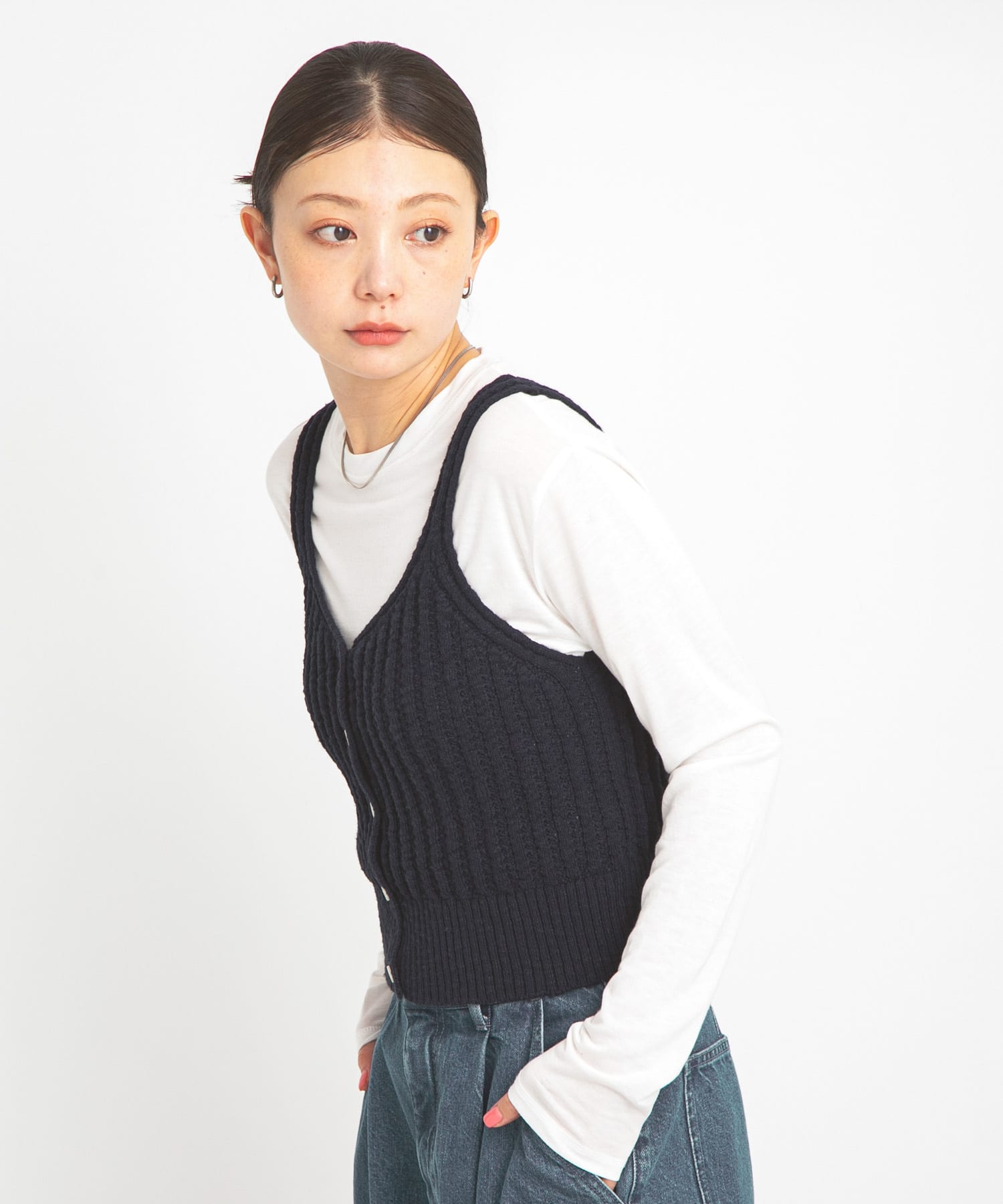 身長：166cm サイズ：FREE