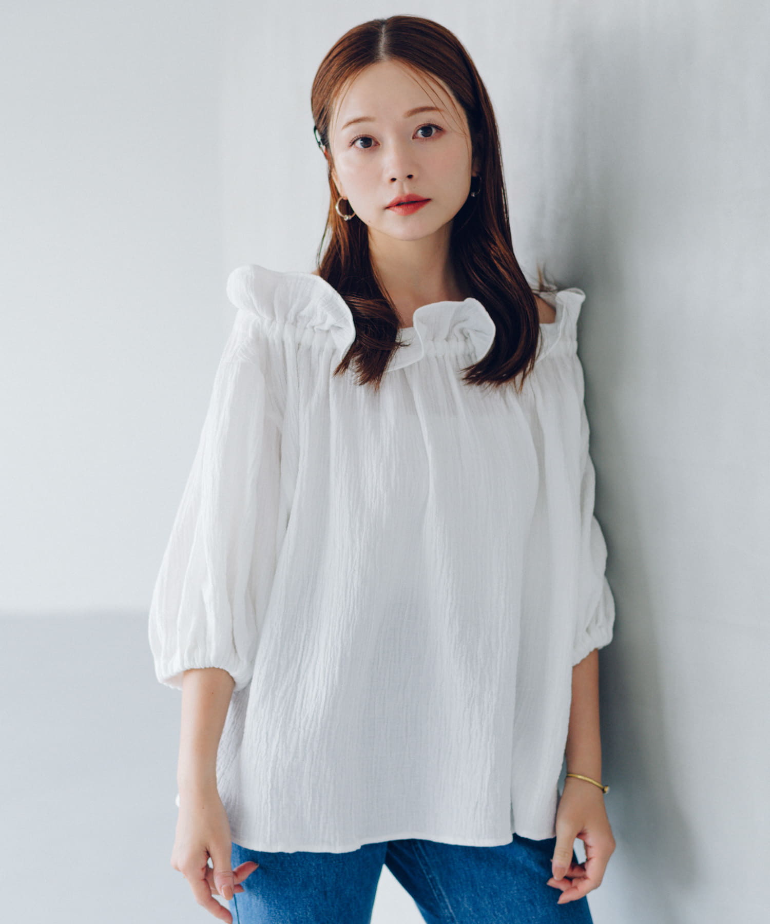 身長：155cm サイズ：FREE