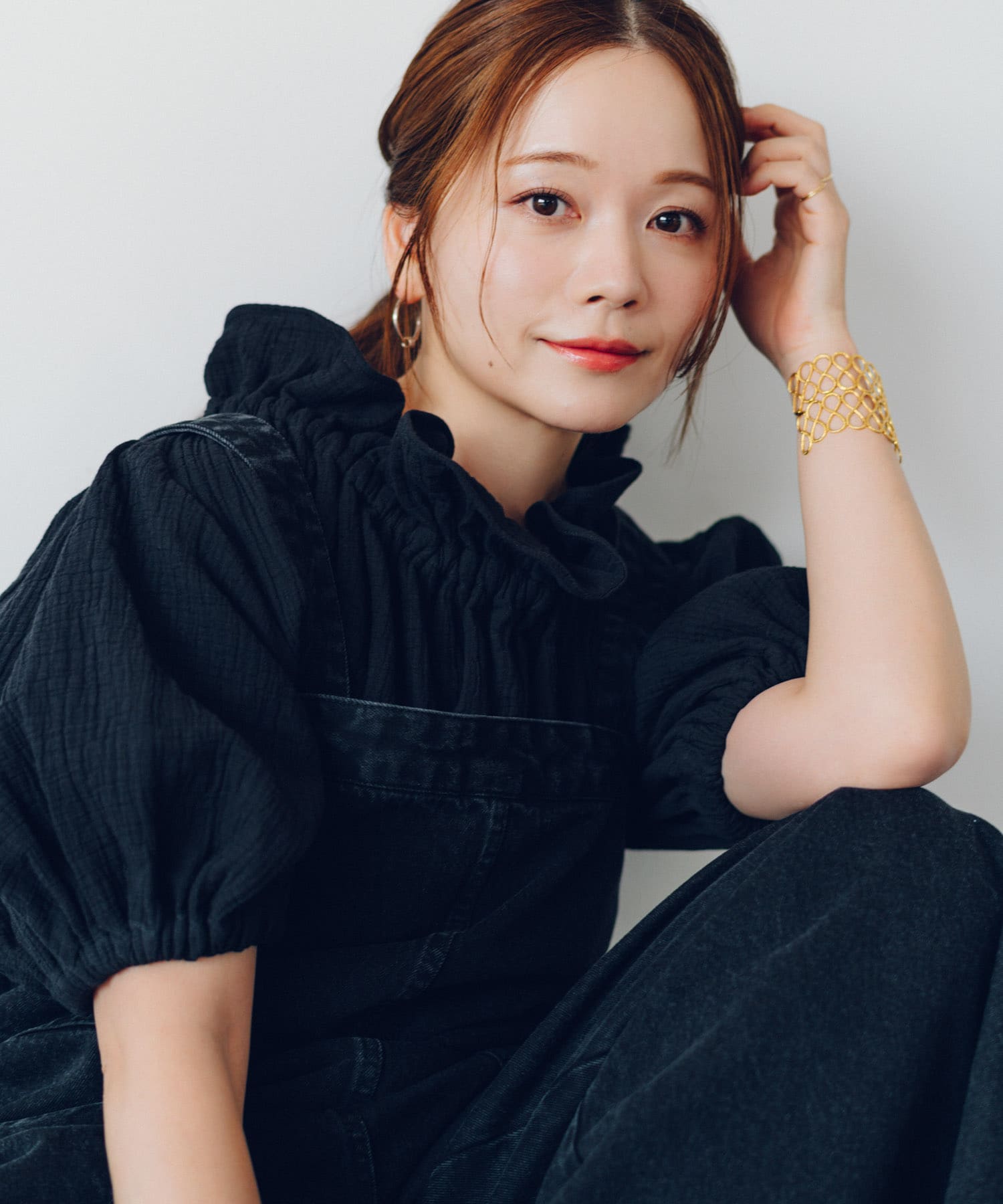 身長：155cm サイズ：FREE