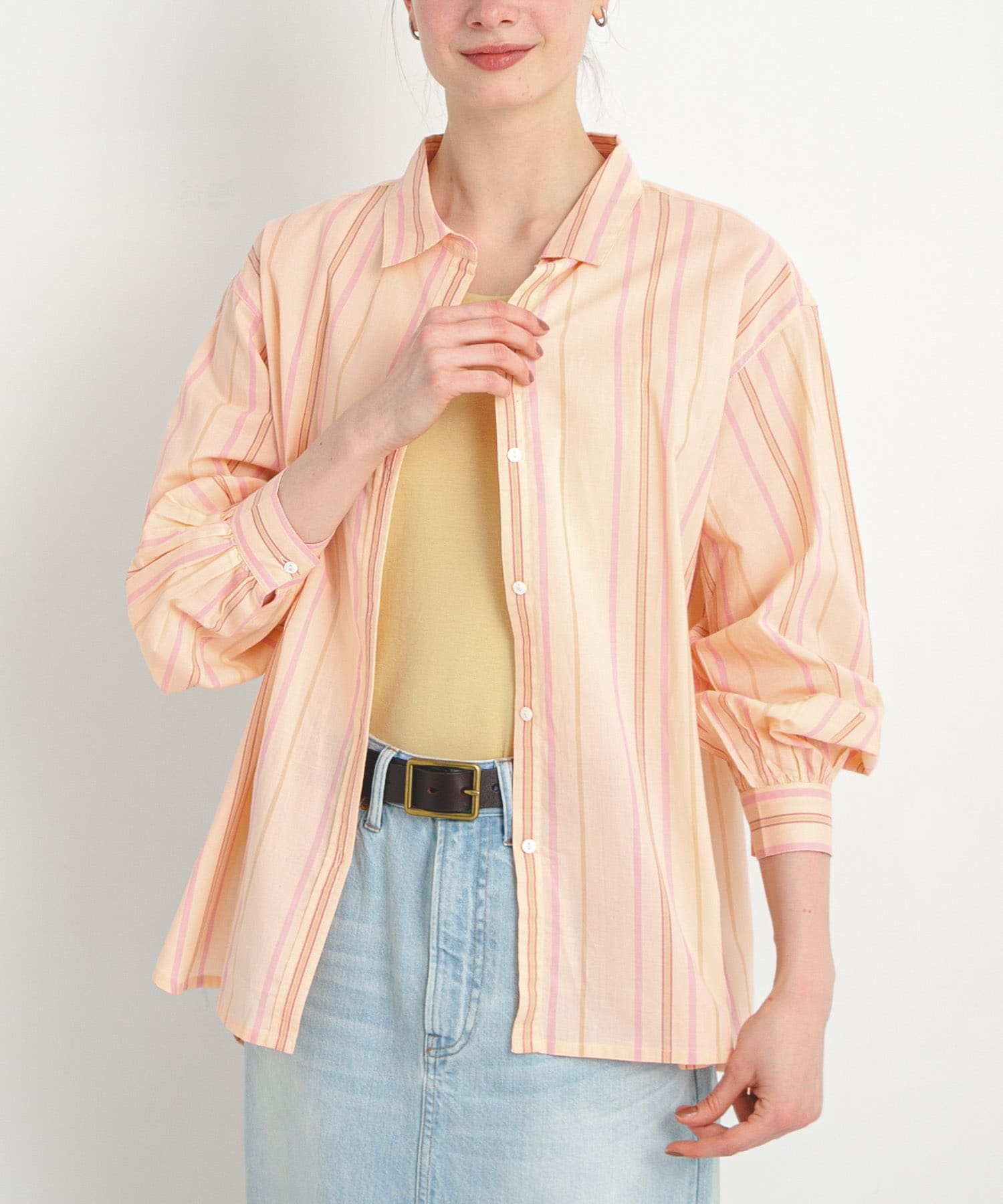 ピンクストライプ